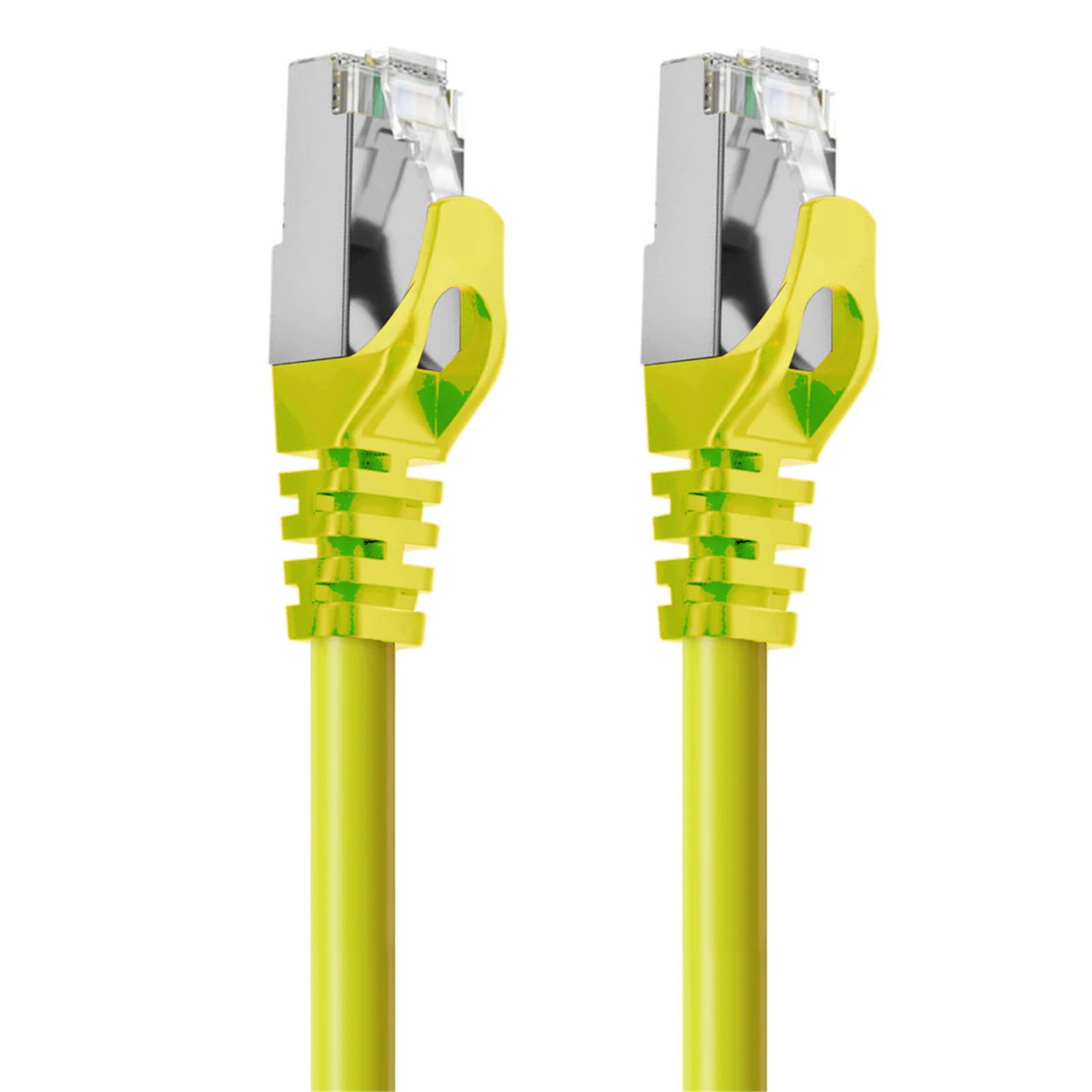 Buy the Cruxtec 2m Cat7 Cable Yellow Color 10Gb / SFTP