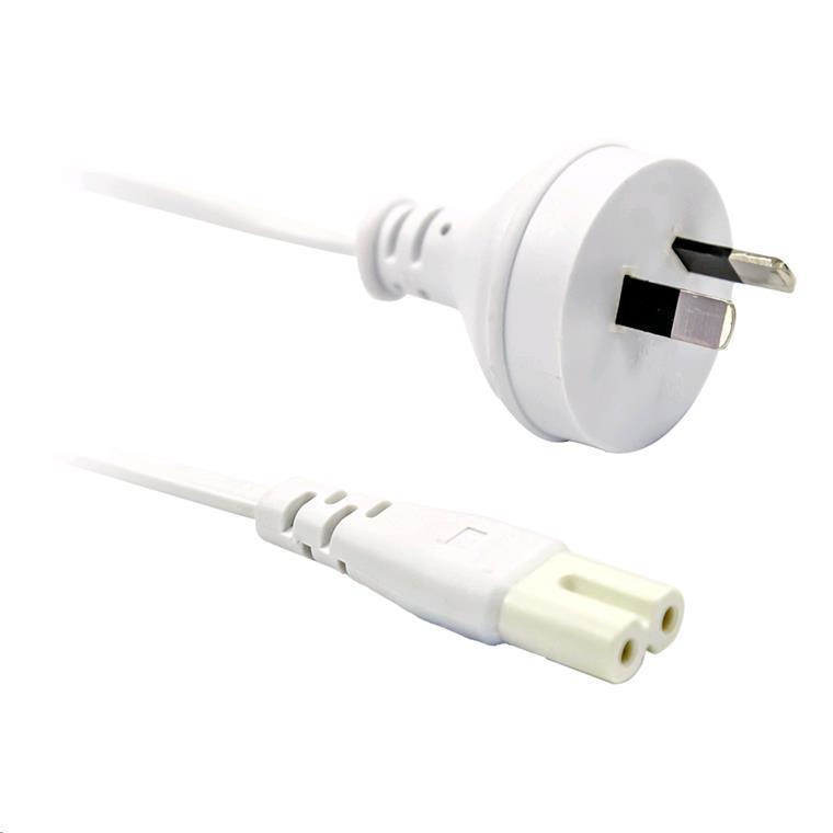 Buy the Dynamix C-POWERN8WH 2M Figure 8 Power Cord - 2 pin plug to  figure ( C-POWERN8WH ) online 