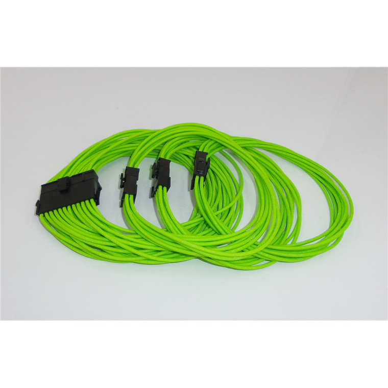 Buy the GGPC Braided Cable Power Extension Cable Kit Pack (Green) (40cm)... ( CABGG0105 ) online