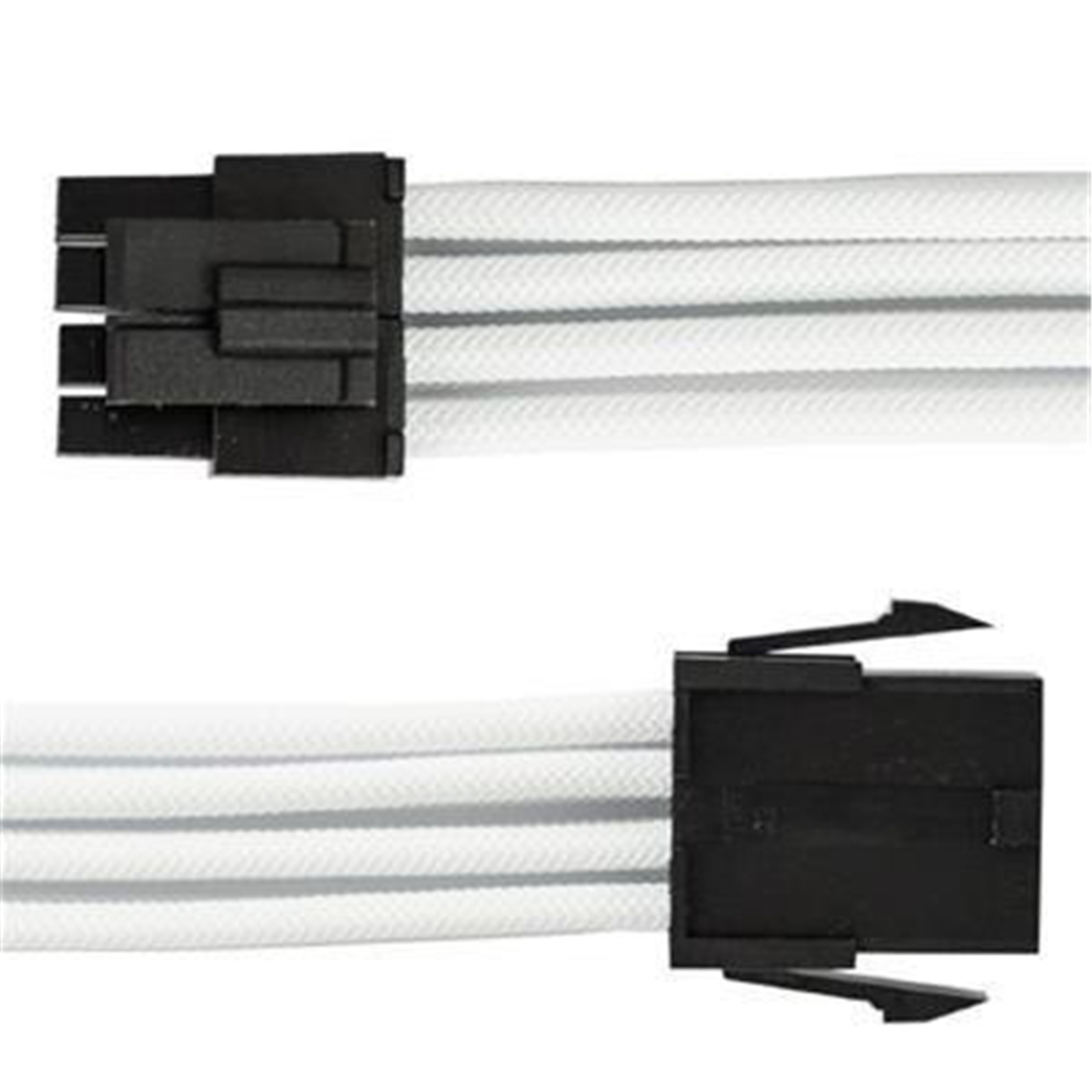 Buy the GGPC Gaming PC Braided Cable Kit Pack, (White, 40cm), Set of 5