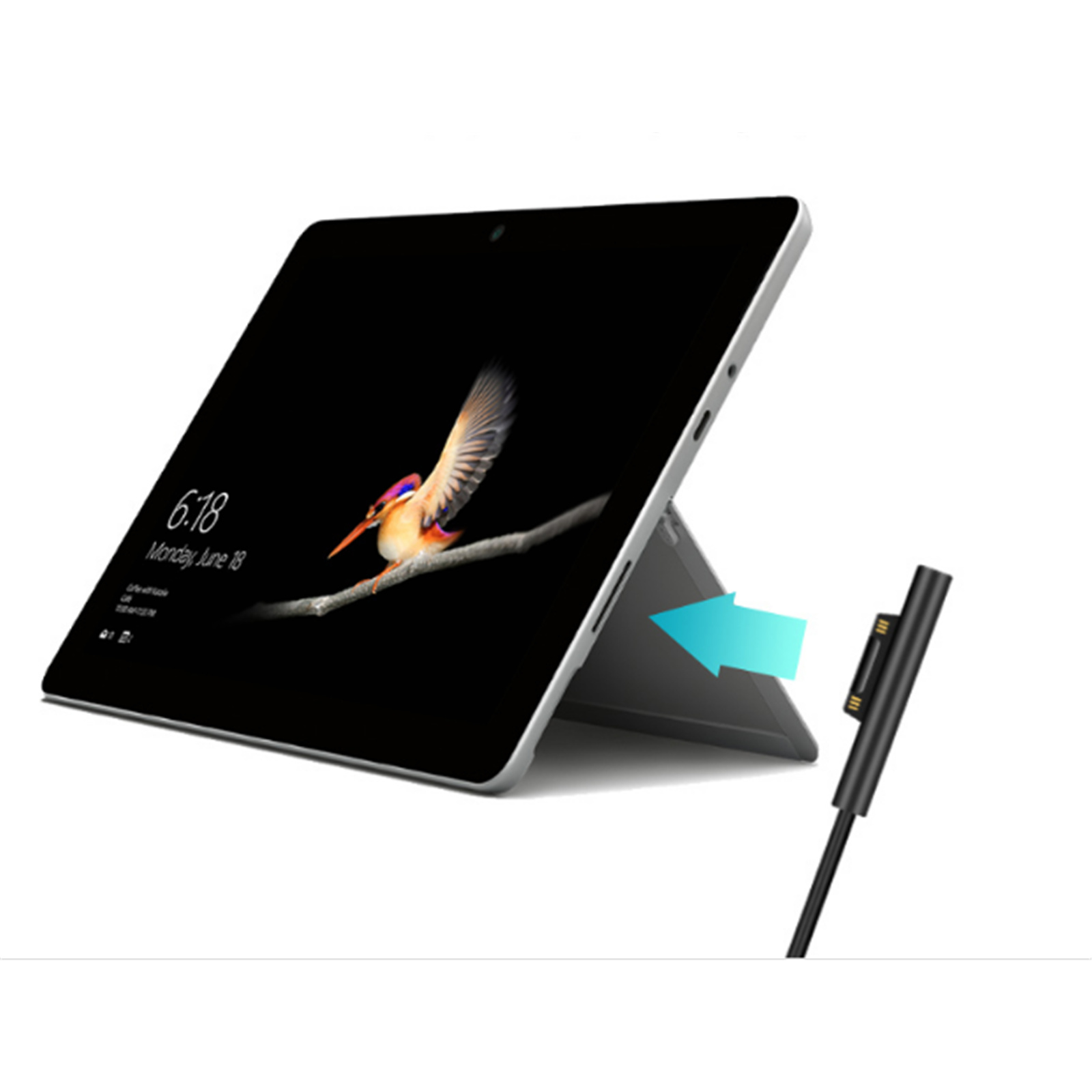 Buy the Microsoft 1.8M Surface Connect to USBC Charging Cable Black,... ( CABOEM0067 ) online