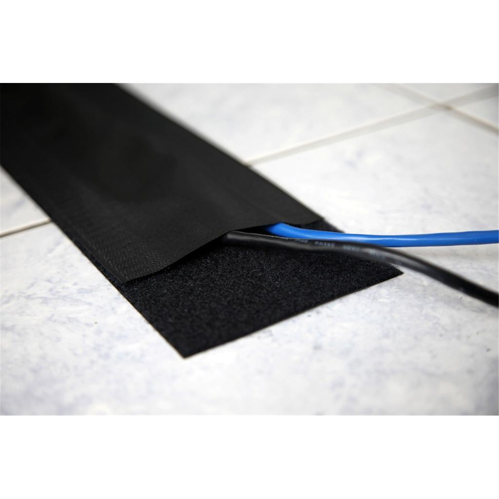 Buy the Secure Cord Cable Management Covers For Hard Surface, Black