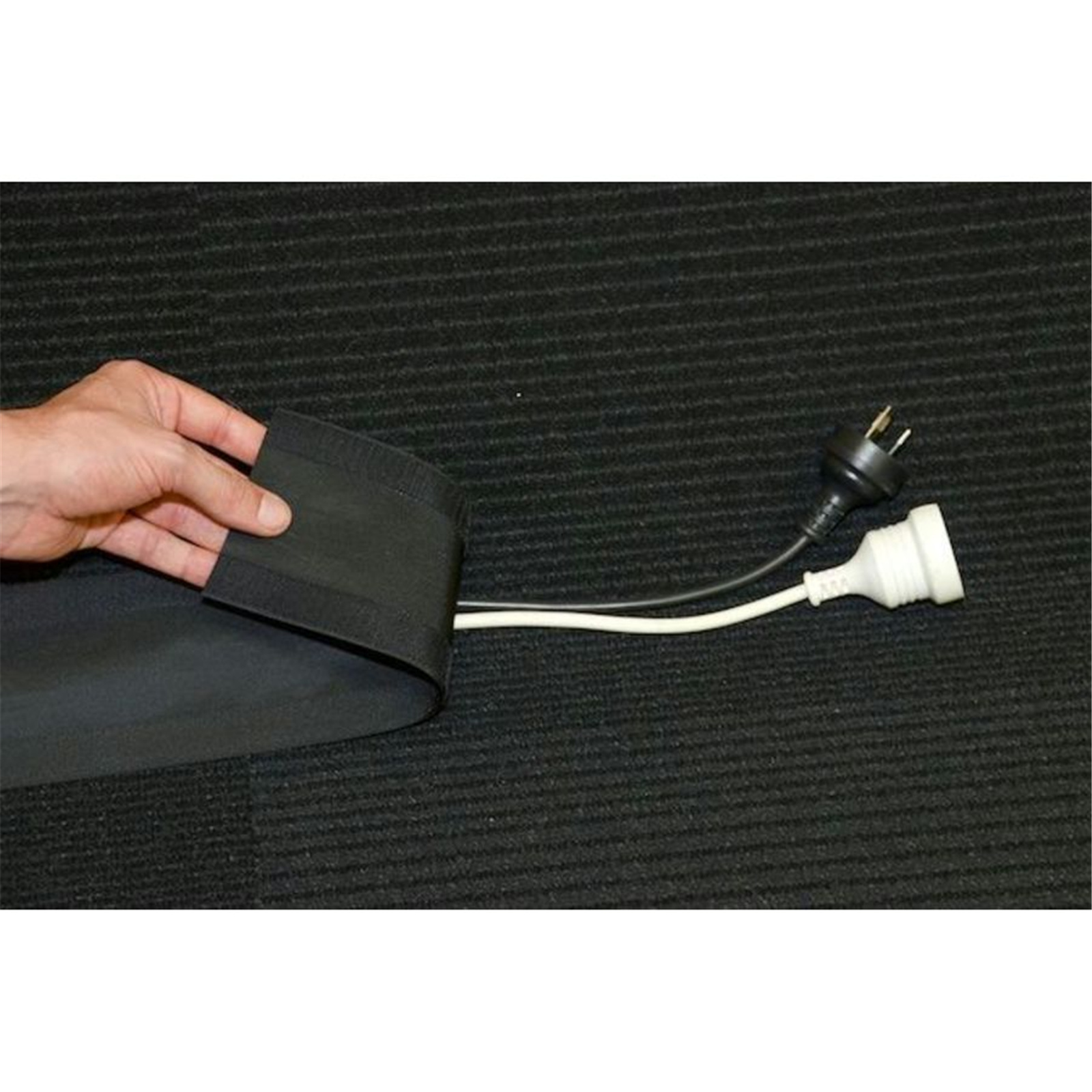 Buy the Secure Cord Cable Management Covers For Loop Pile Carpets