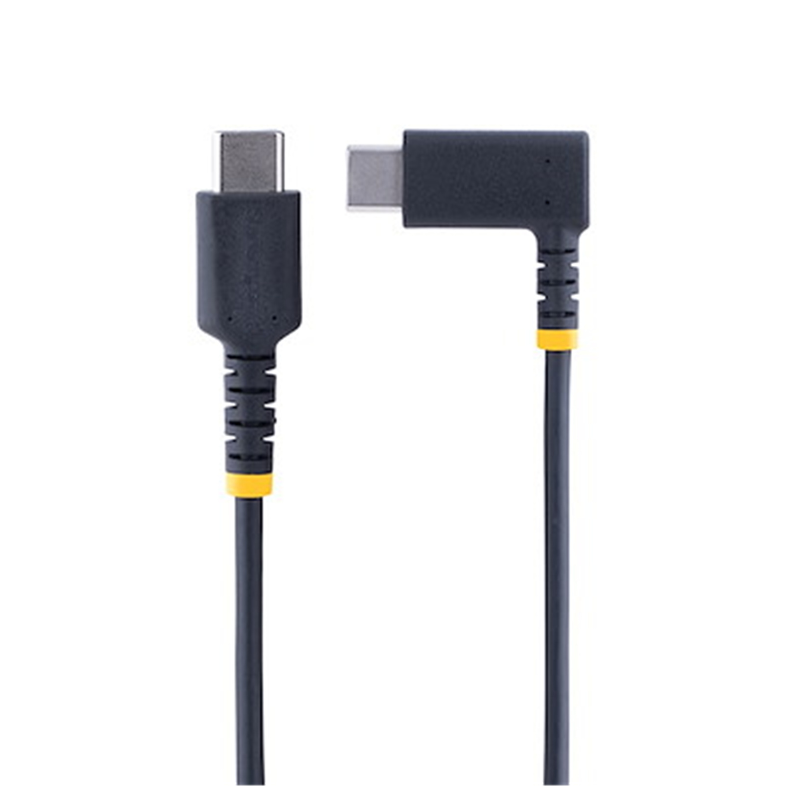 Buy the StarTech R2CCR1MUSBCABLE 3ft USB C Charging Cable Angled 60W
