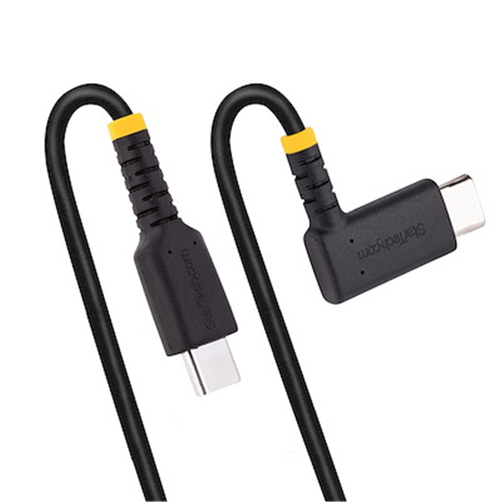 Buy the StarTech R2CCR1MUSBCABLE 3ft USB C Charging Cable Angled 60W