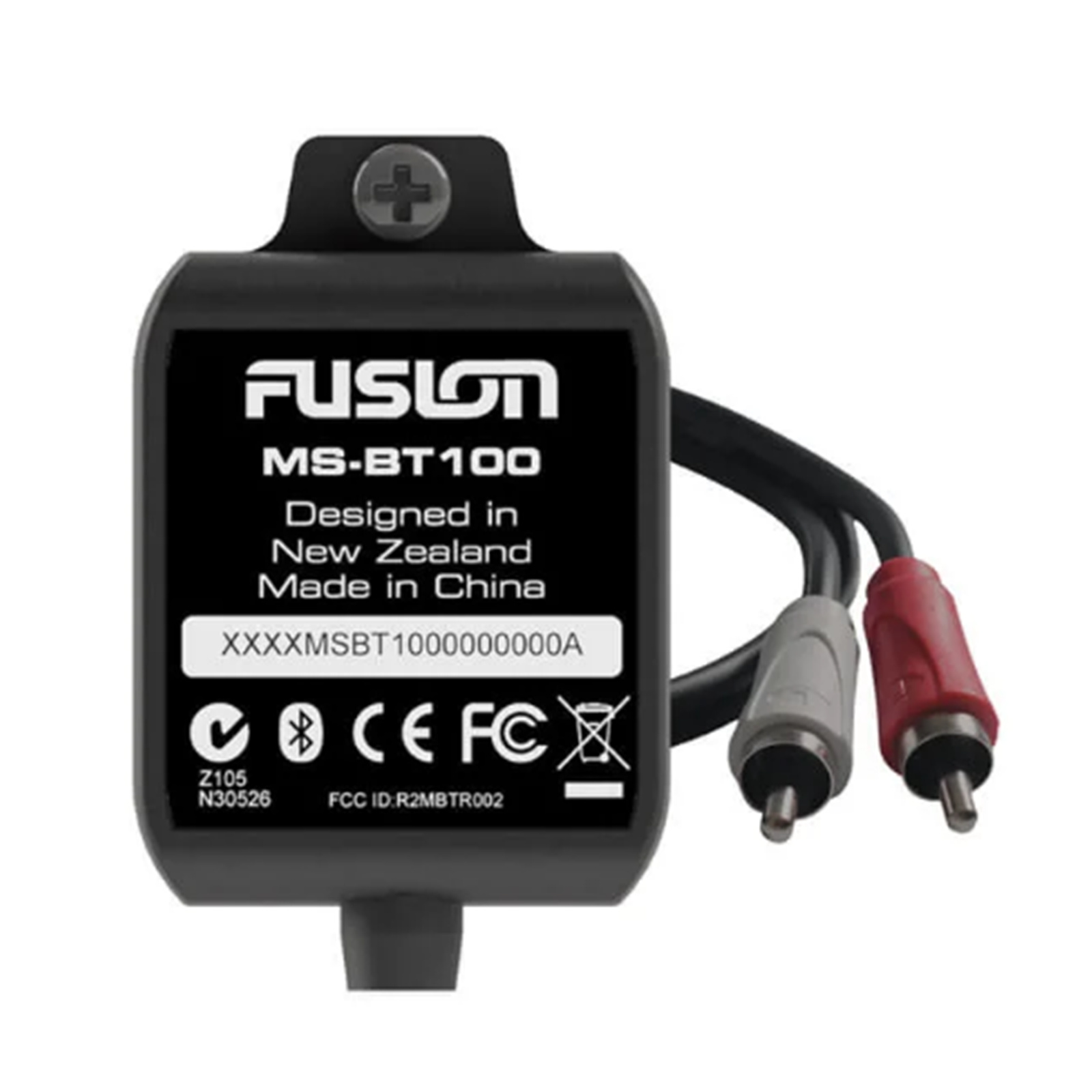 Buy the FUSION MARINE BLUETOOTH MODULE BT100 RCA BLUETOOTH ADAPTER ( MSBT100 ) online