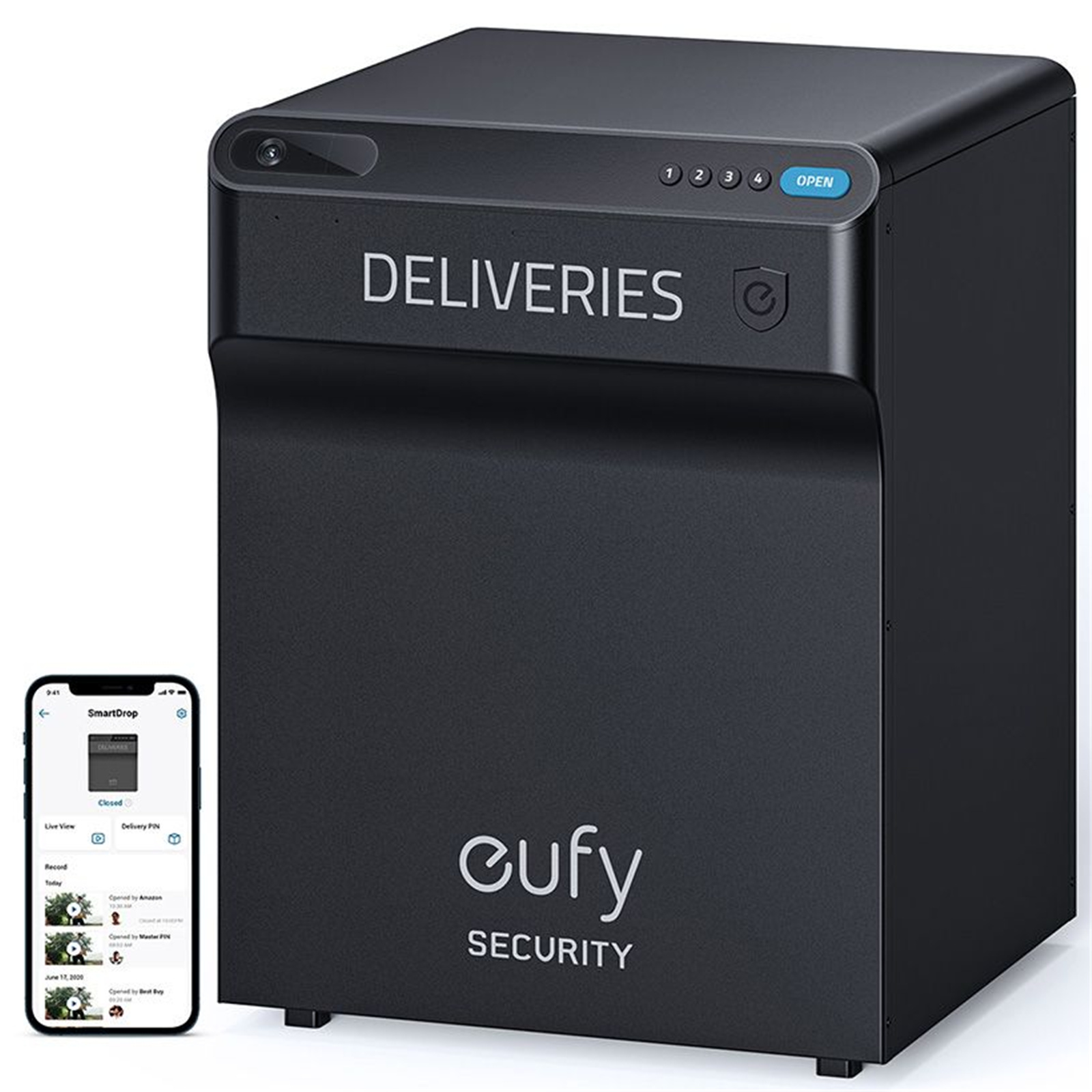 Buy the Eufy Security WireFree Smart Drop with 1080p Camera ( T8790111