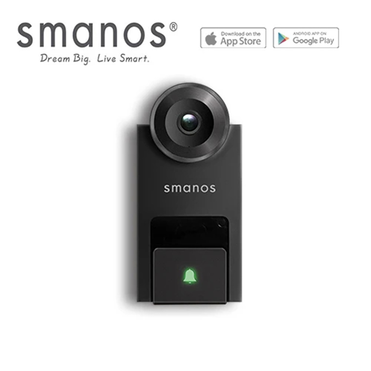Buy the SMANOS DB20 Smart Video Doorbell ( DB20 ) online PBTech.co.nz