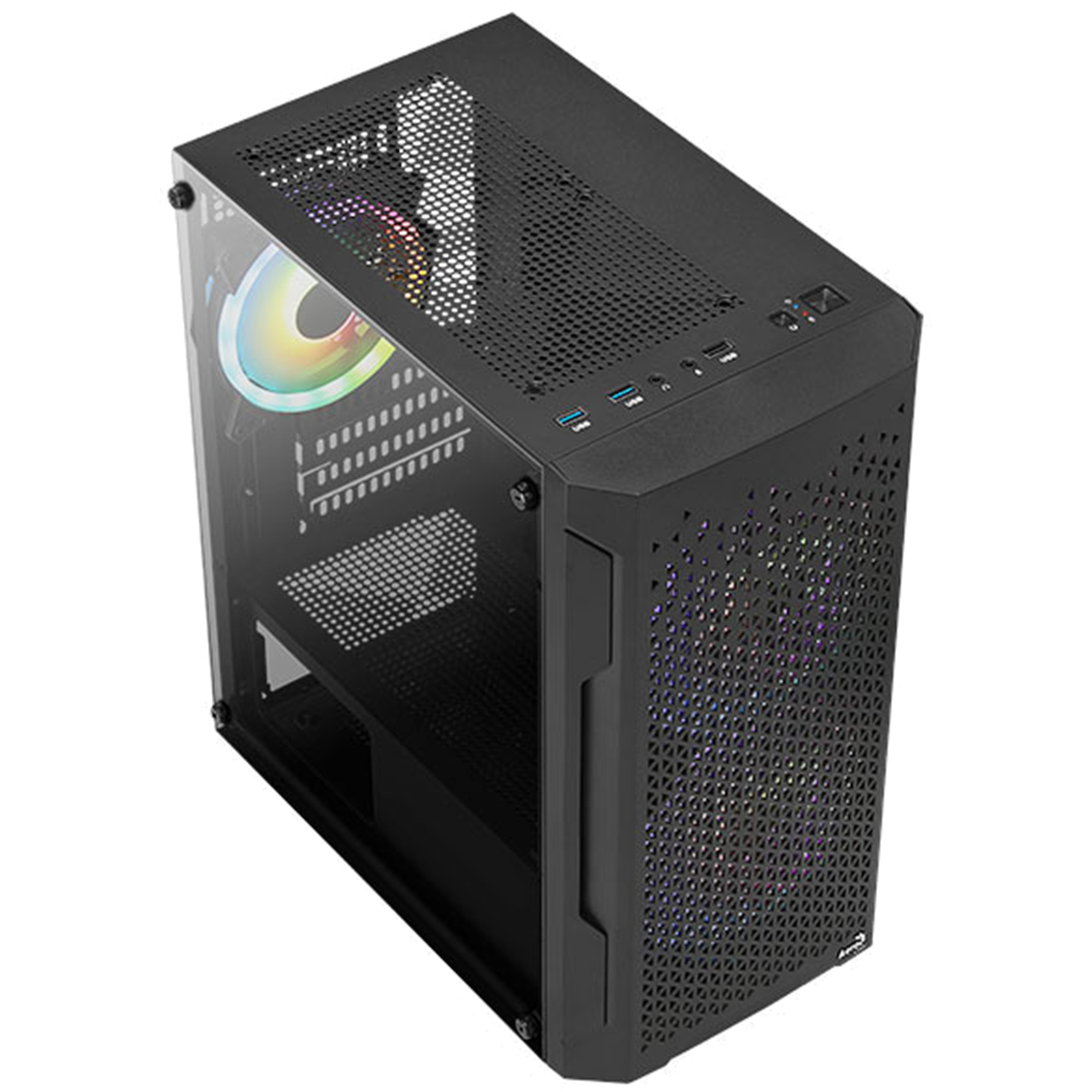 Buy the Aerocool Trinity MiniTower Case Support mATX, MINI ITX ...