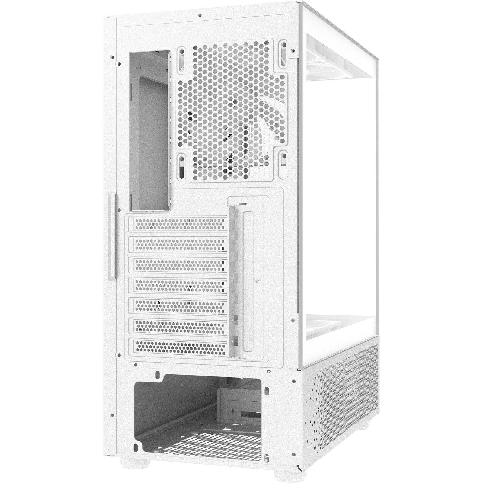 Buy the ADATA XPG INVADER X MINI White ATX Mid Tower PC Case with 5 X ...
