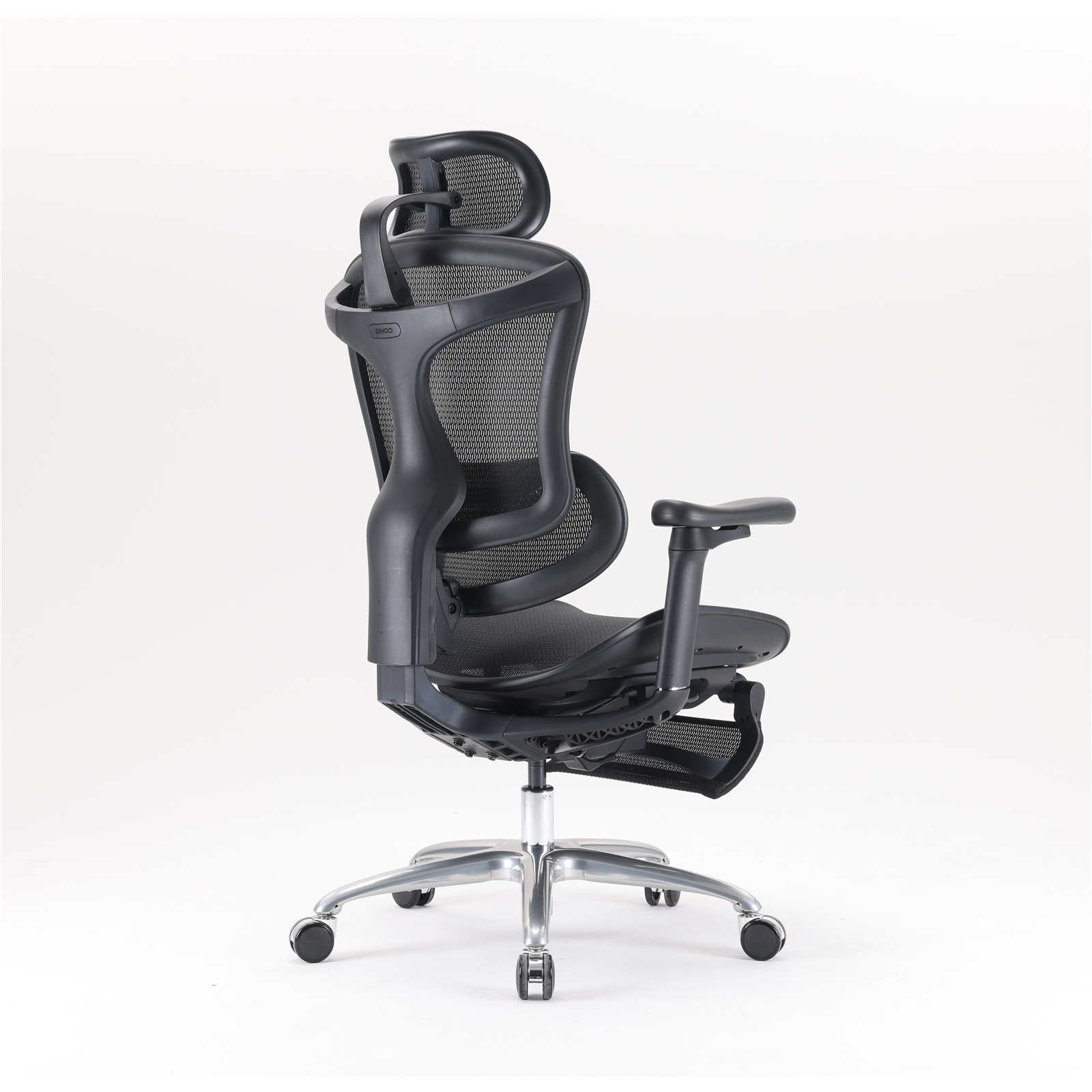 Sihoo Dora C100 Black Pro Ergonomic Office Chair With Footrest