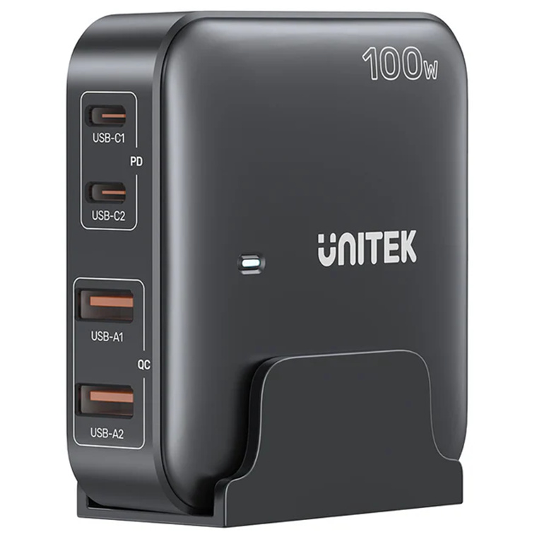 Buy the Unitek P1229ABK 100W Desktop GaN Charging Station with 2x USB-C ...