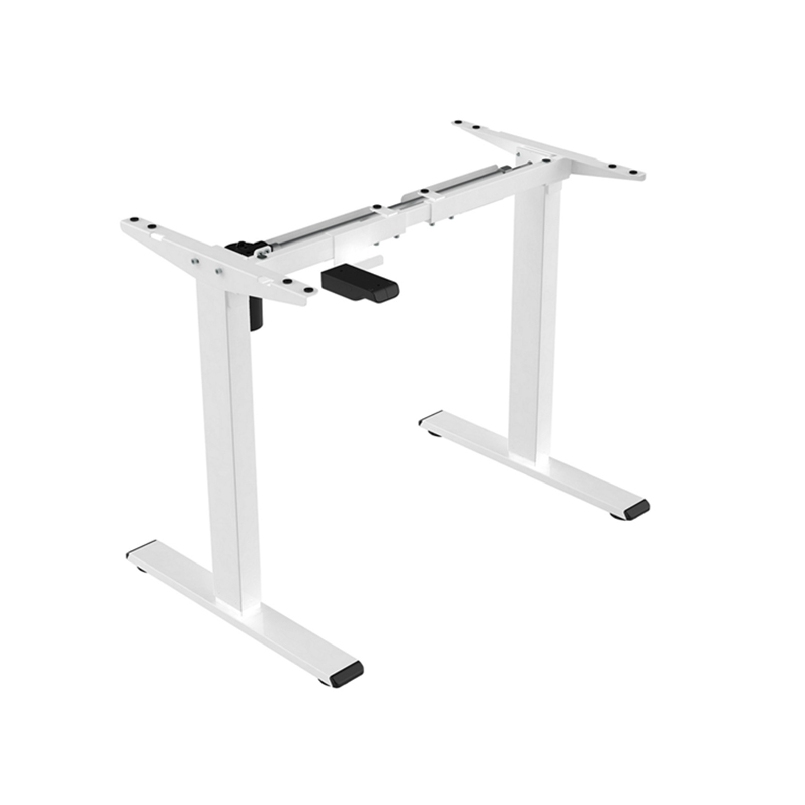 Buy the Loctek Electric Standing Desk Frame White Single Motor Two