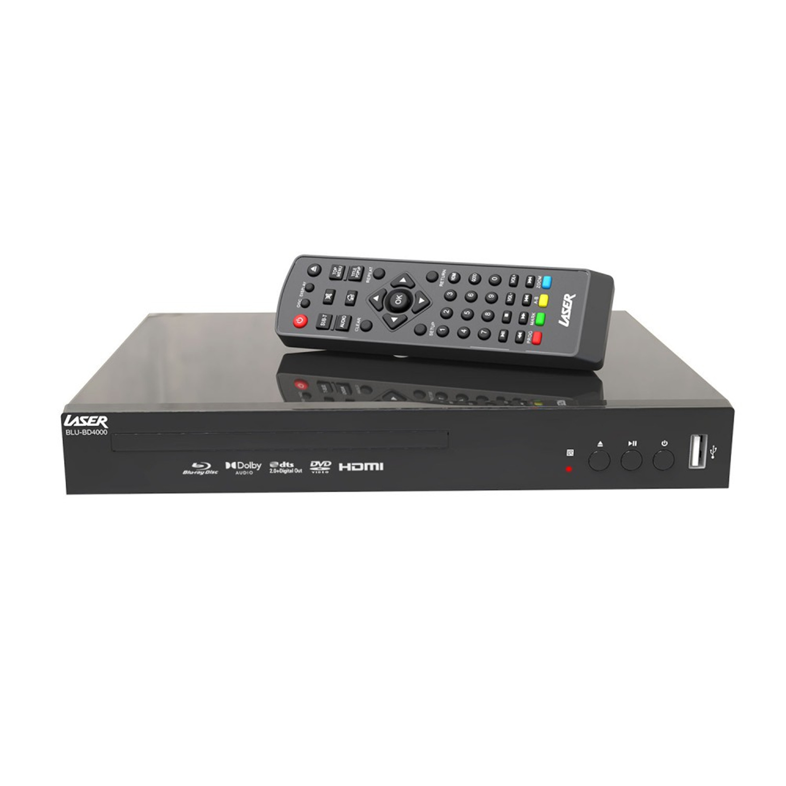 Buy the Laser BLUBD4000 BluRay Player with Multi Region HDMI Digital