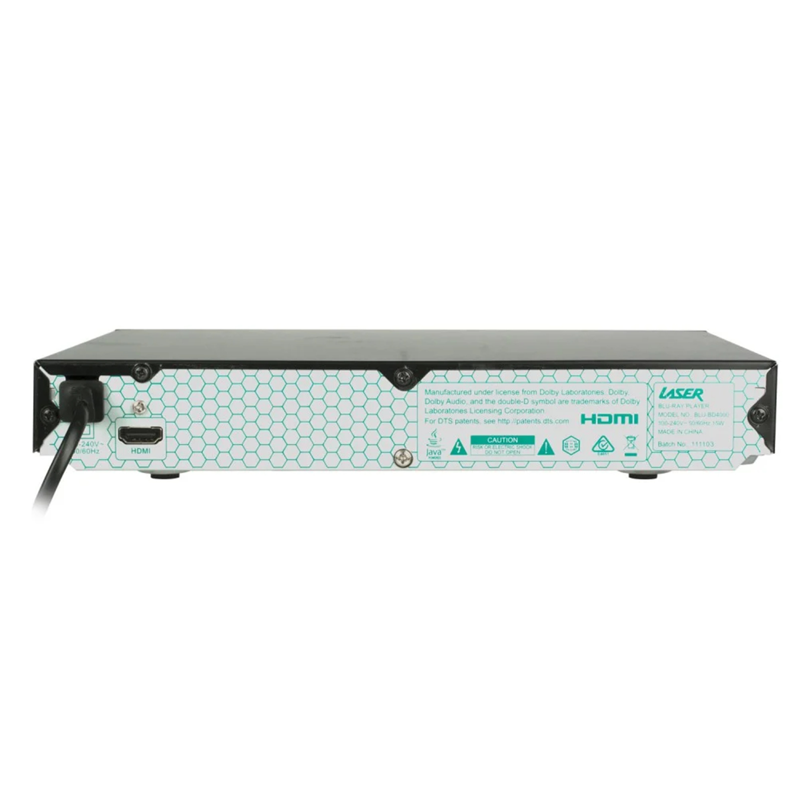 Buy the Laser BLUBD4000 BluRay Player with Multi Region HDMI Digital