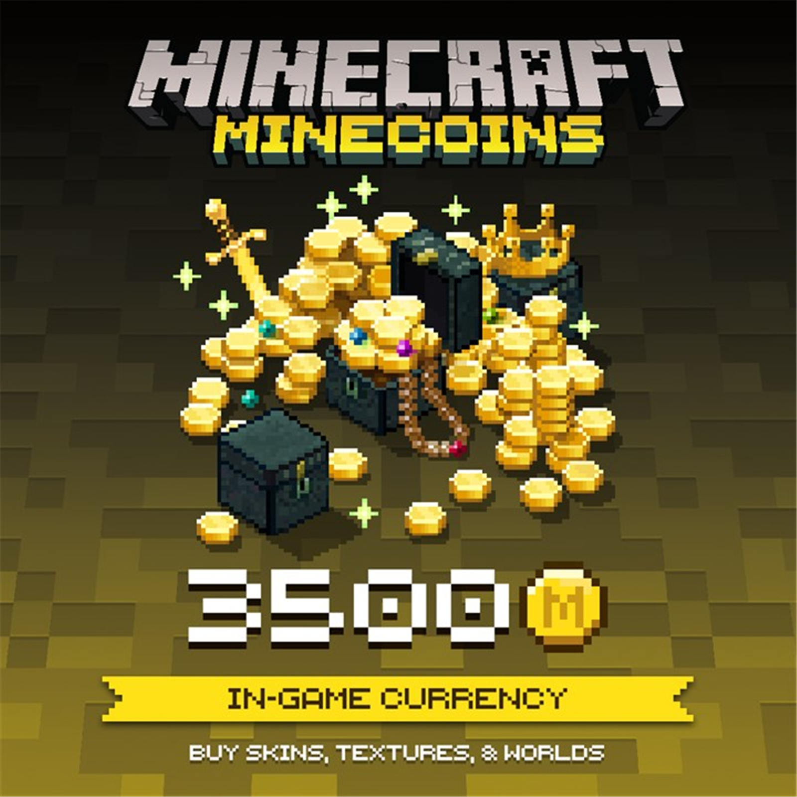 Buy the Microsoft Xbox Live Minecraft 3500 Coins POSA Card Store
