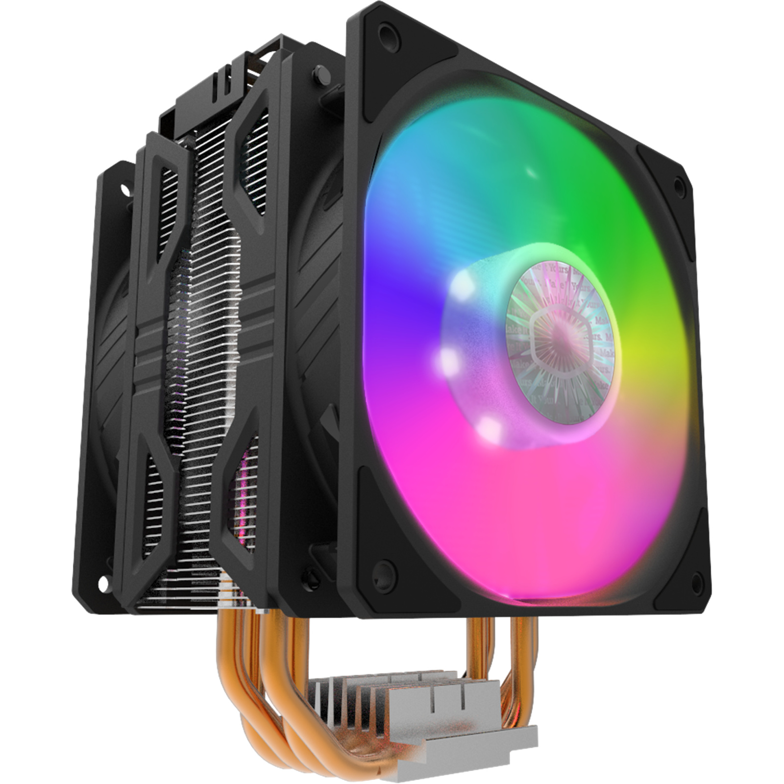 Buy the Cooler Master Hyper 212 LED ARGB Edition CPU Cooler 2x120mm ARGB fans... ( RR212TK18PA