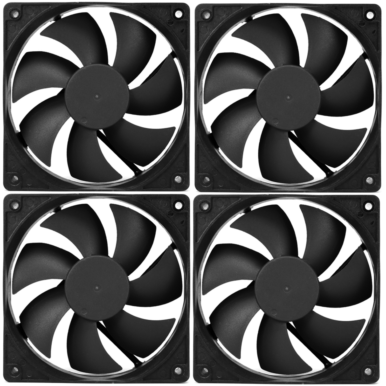 Buy the Cooler Master 4 X 120mm Case Fan, 3 pin connector, ( R4S2S