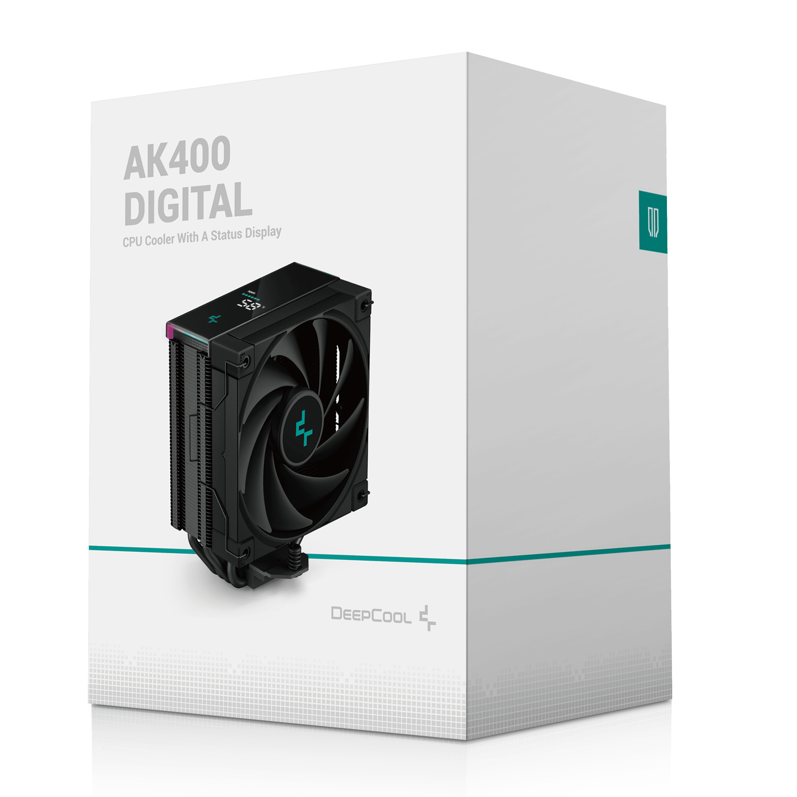 Buy the DEEPCOOL AK400 Digital CPU Cooler 1x 120mm Fan, 155mm Clearance