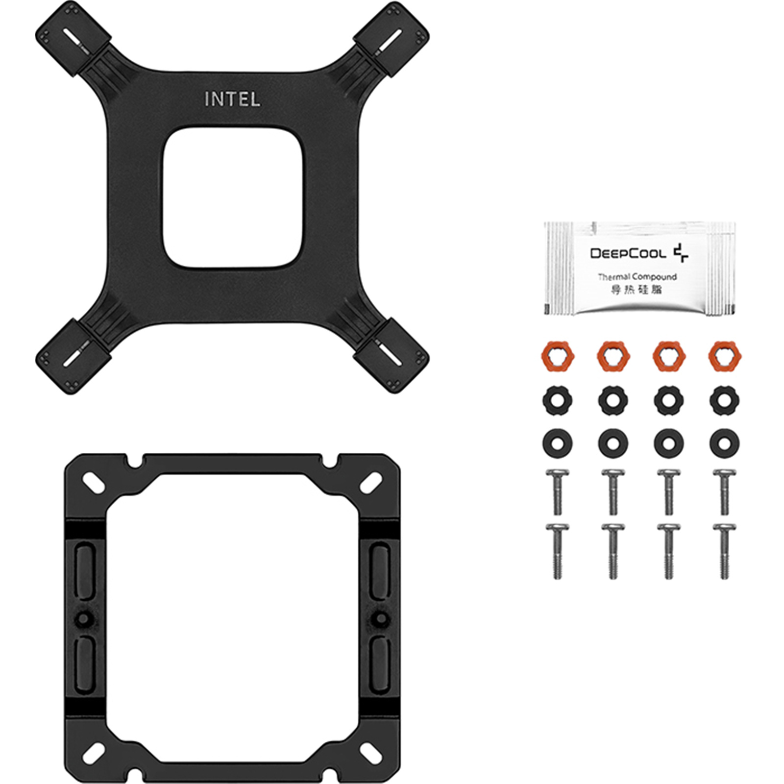 DEEPCOOL AG400 Black ARGB V2 1x 120MM aRGB Fan, 150mm Clearance Support Intel LGA 1851/ 1700 / 1200 / 1151 / 1150 / 1155, AMD AM5 / AM4