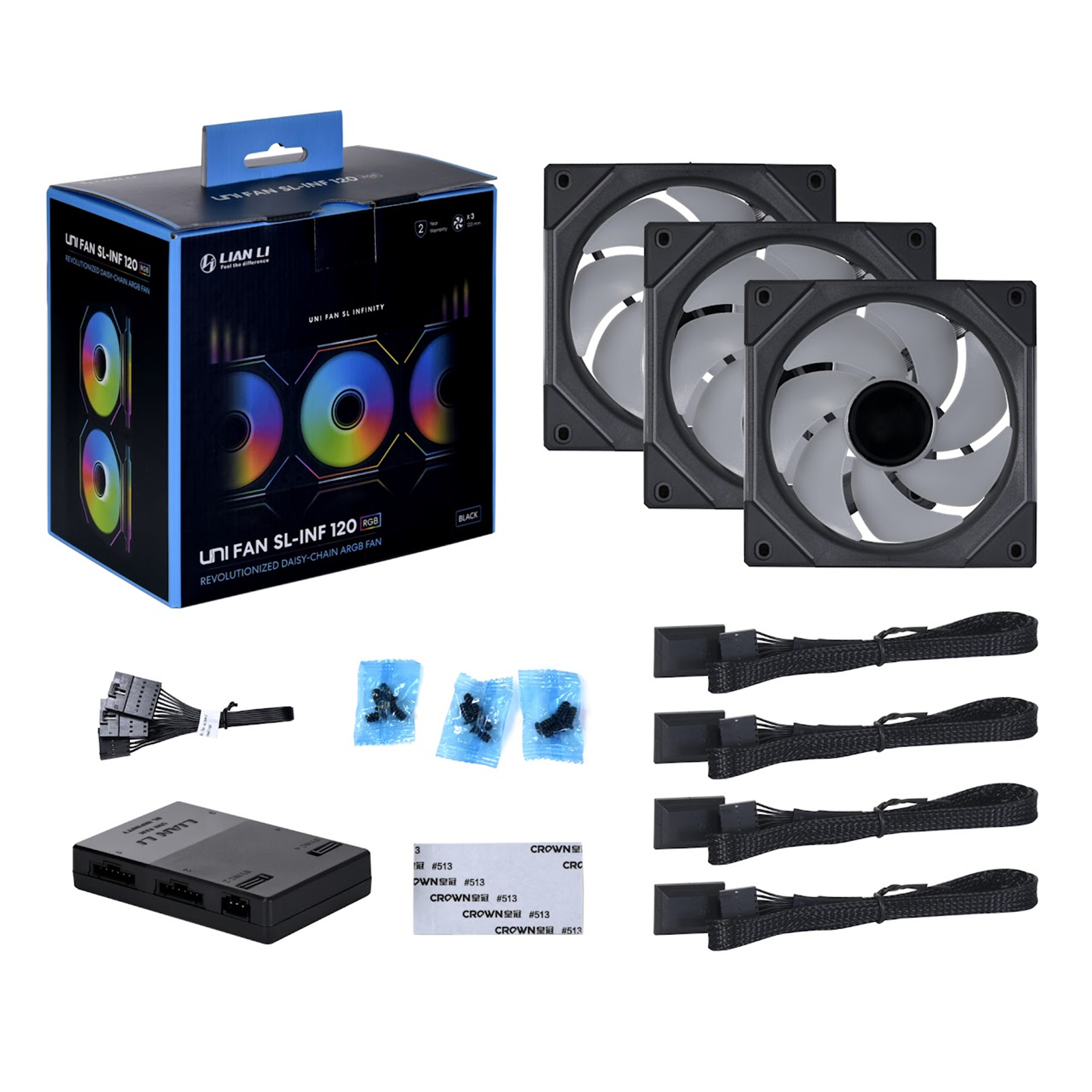 Buy the Lian Li UNI FAN SL Infinity Digital Addressable RGB
