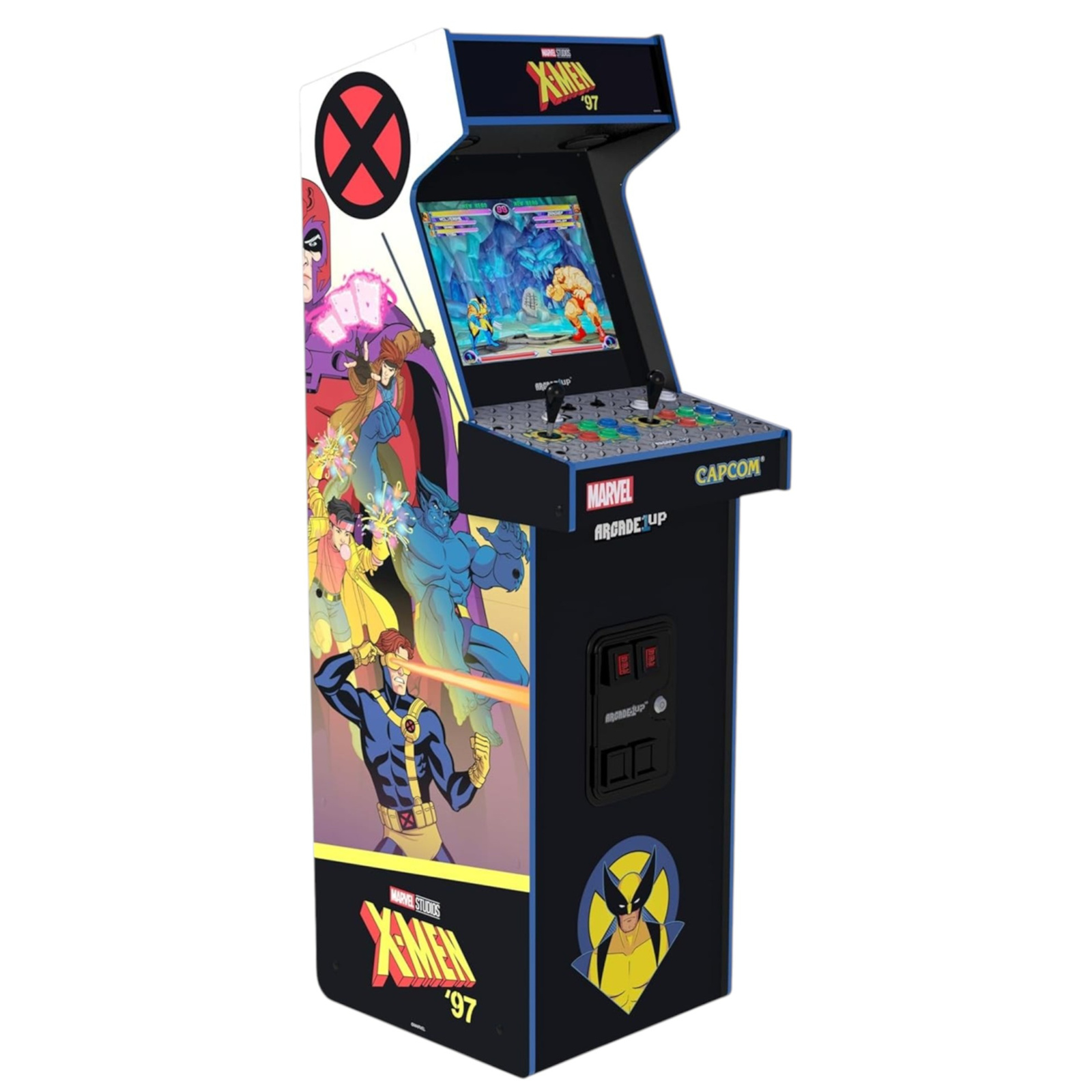 ①arcade1up Marvel vs CAPCOM 筐体 Amazon.com: Arcade1UP Marvel VS Capcom II Arcade : CDs y Vinilo
