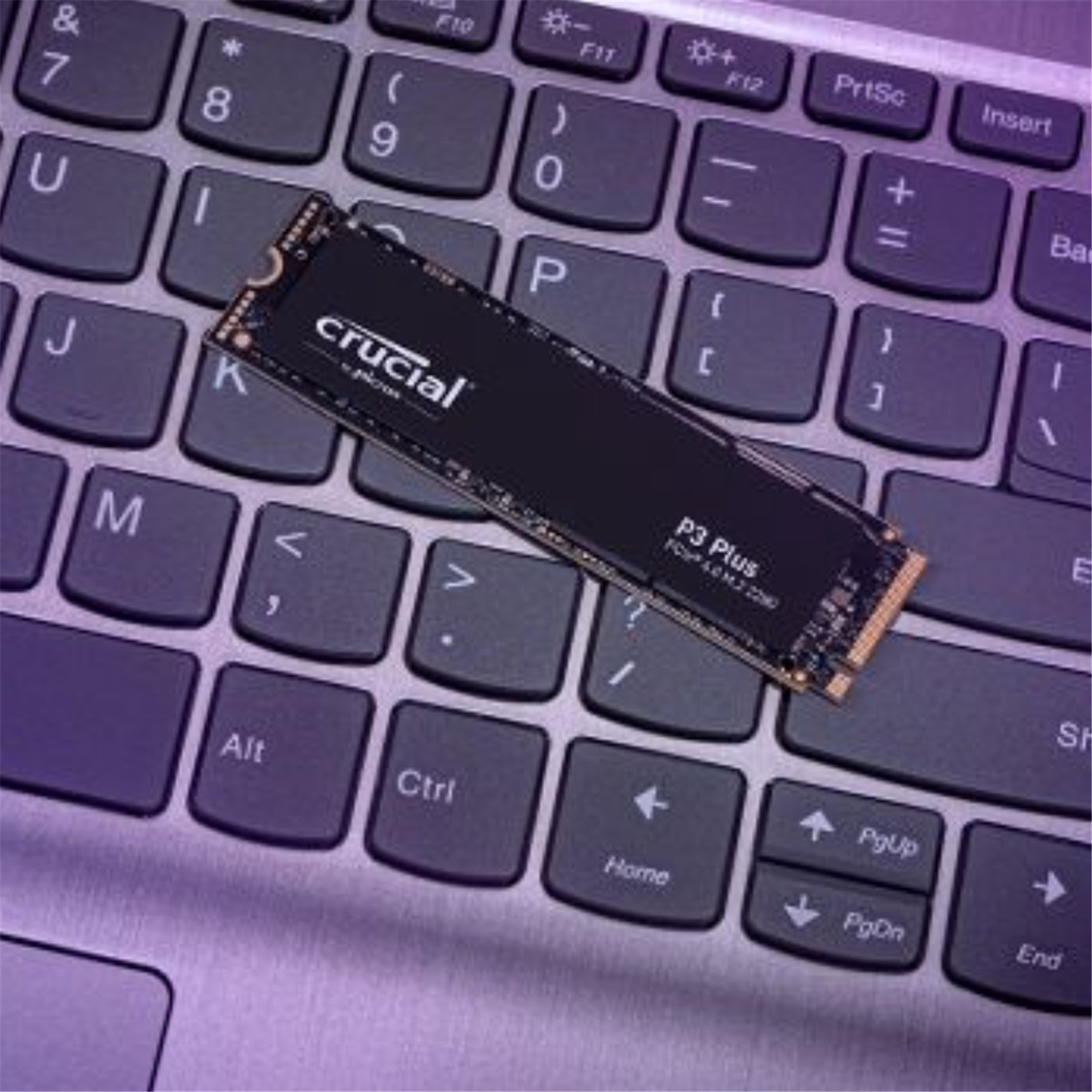 Crucial P3 Plus 1TB NVMe M.2 Internal SSD 2280 - PCIe 4.0 - up to 5,000MB/s Read - up to 3,600MB/s Write - 5 Years Warranty