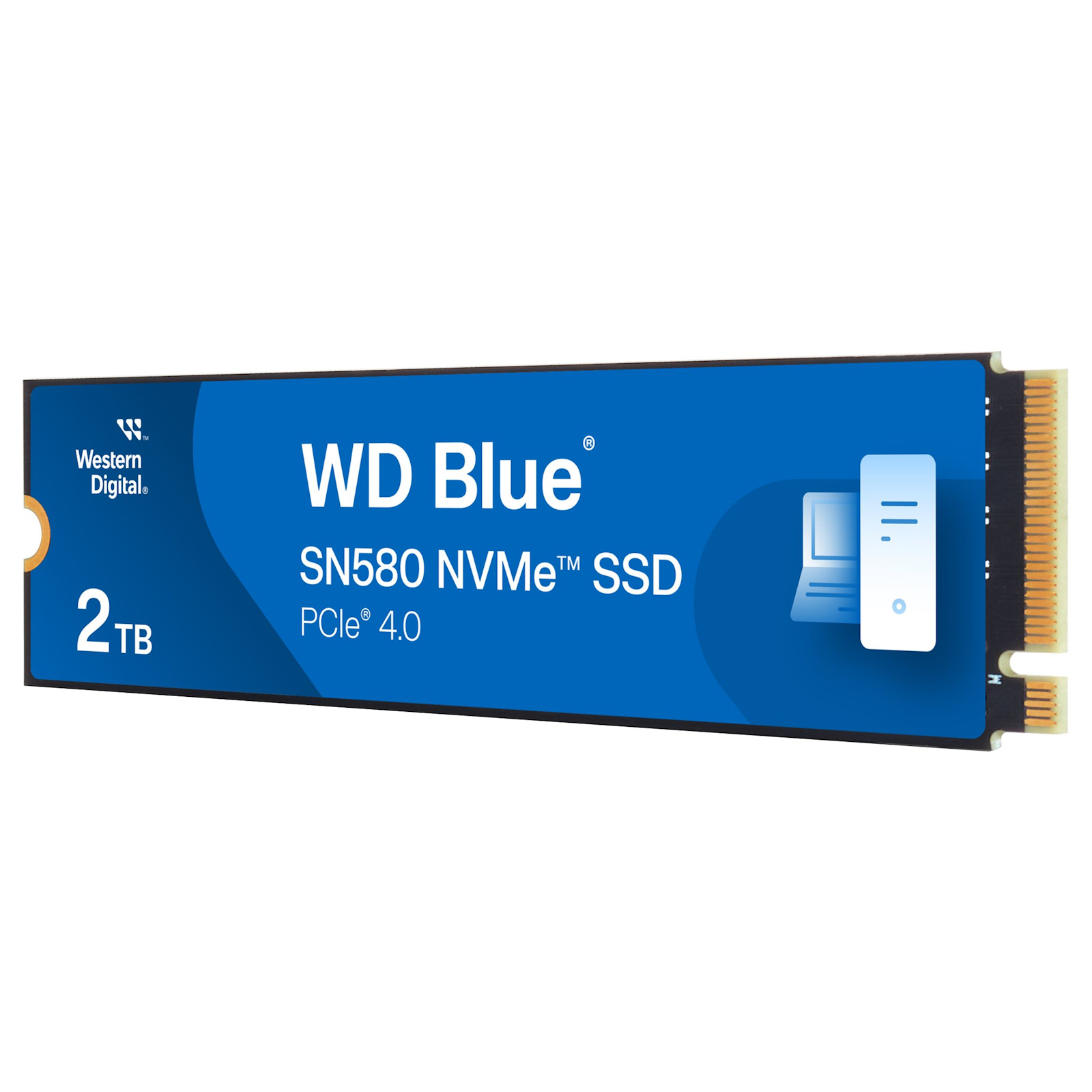 Buy the WD Blue SN580 2TB M.2 NVMe Internal SSD PCIe 4.0 - Up to