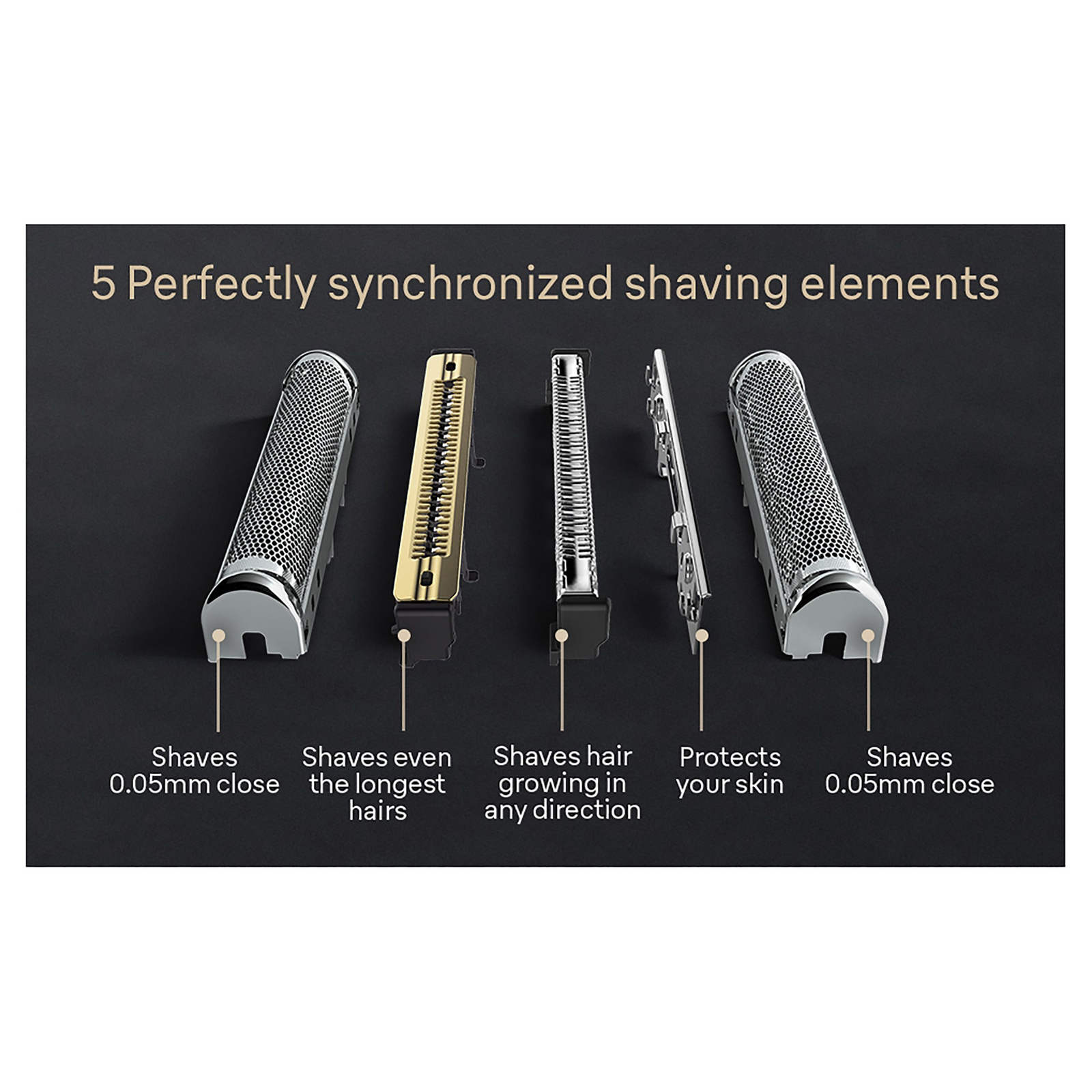 Braun Series 9 Pro+ 9577CC Wet & Dry Shaver with Power Case 6-in-1 SmartCare center