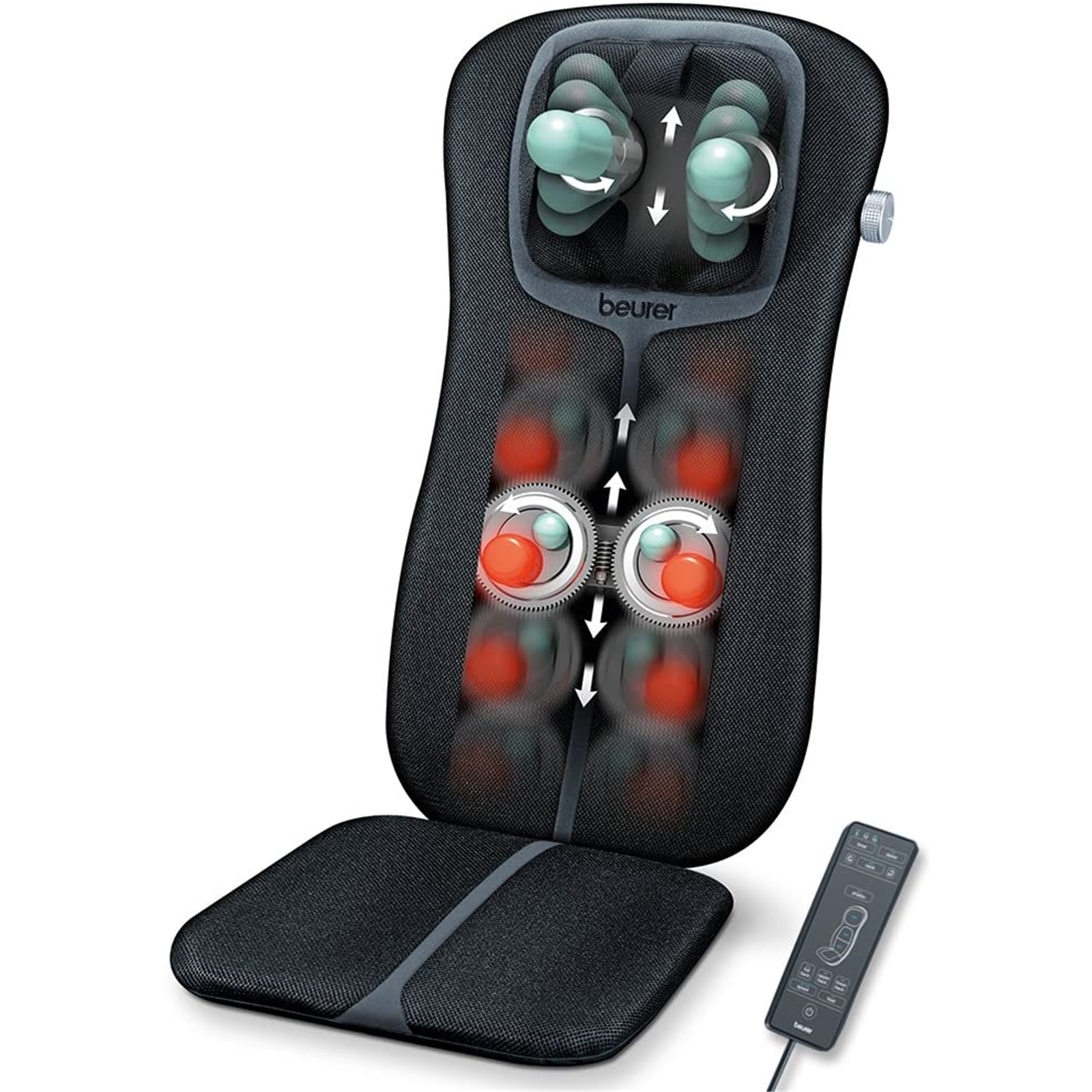 Buy the Beurer Shiatsu MG254 Massage Chair Seat Cover, Relaxing back