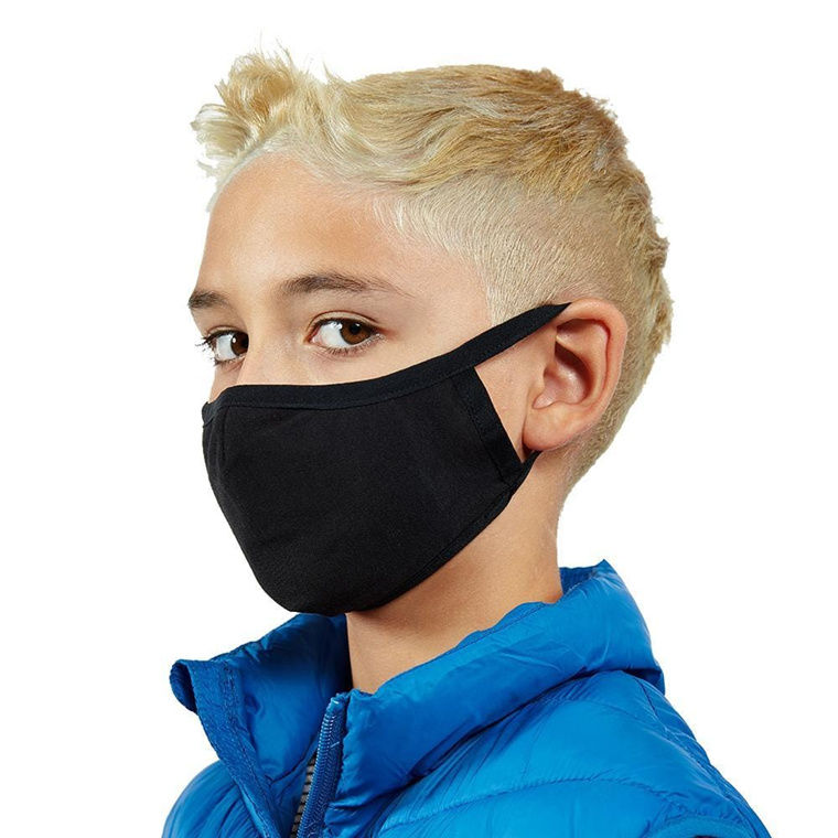 Casemate SM044727 Safe Mate Washable Cloth Mask - Black/Navy/Gray 3 Pack - Kids 7-11 yrs