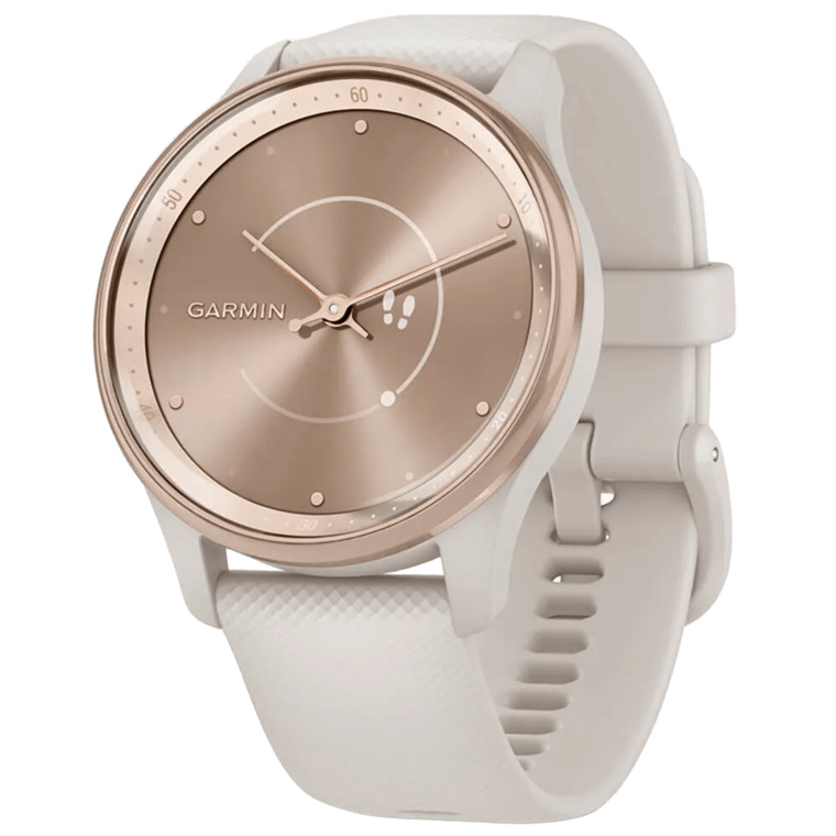 Buy the Garmin vivomove Trend Hybrid Smartwatch - Peach Gold