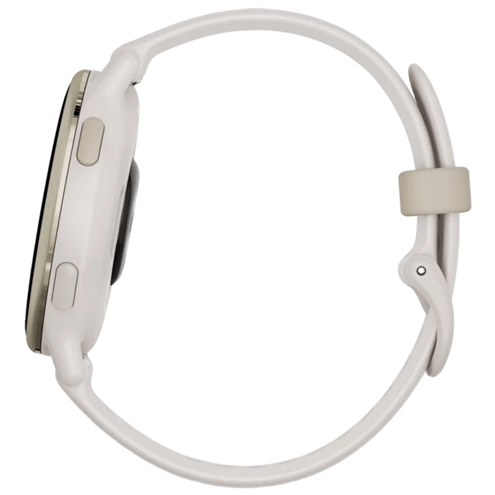 Garmin vivoactive 5 Smartwatch - Cream Gold Aluminium Bezel with Ivory Case & Silicone Band