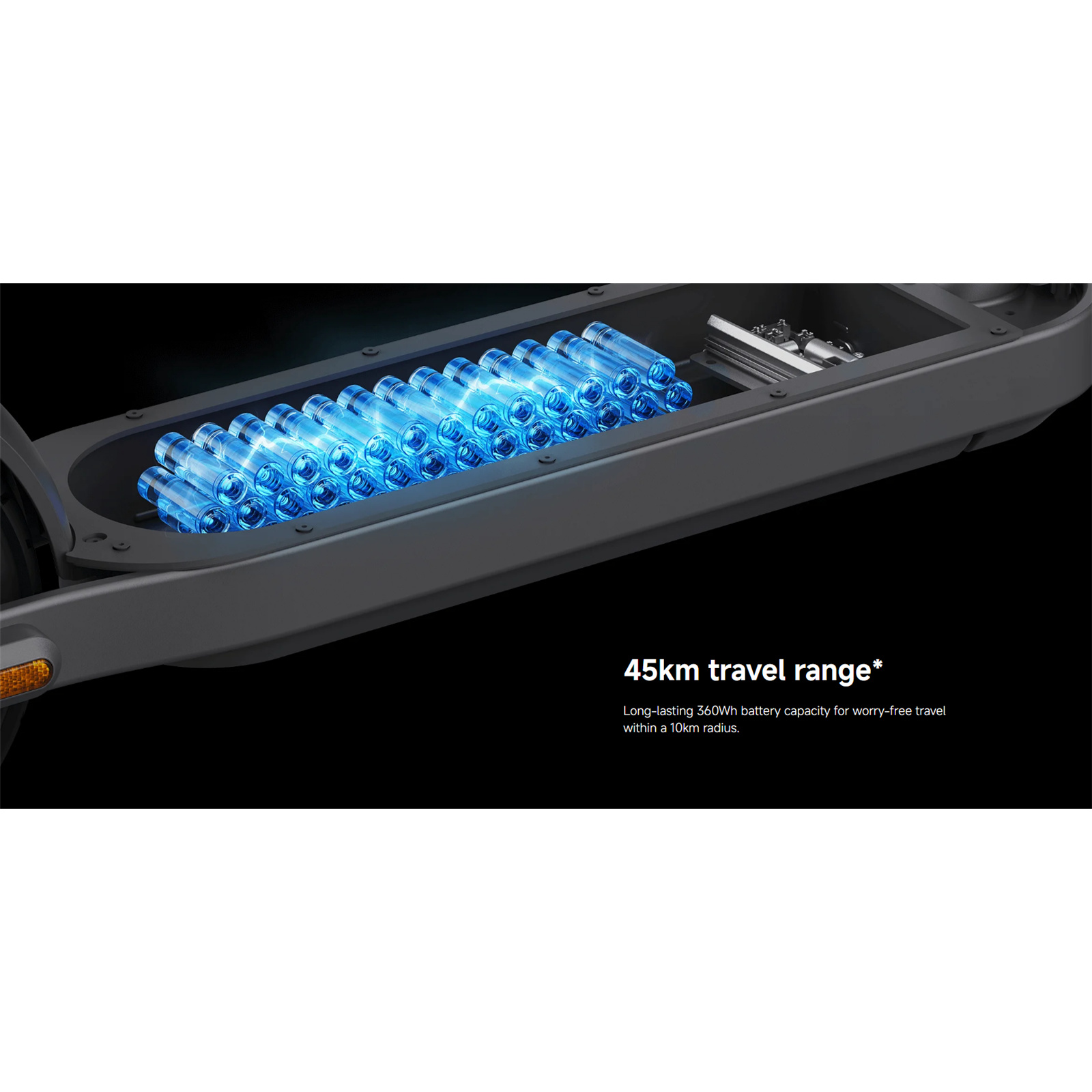 Xiaomi Electric Scooter Elite Max Speed 25km/h - Max Distance 45km - - Black Max Speed 25km/h - Max Distance 45km - 20% Max Incline - 10" Wide Tubeless Tires - Front Dual Spring Shock Absorbers - Auto Headlight - 400w Max Power