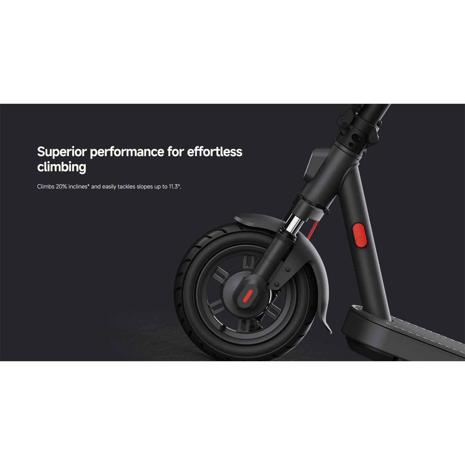 Xiaomi Electric Scooter Elite Max Speed 25km/h - Max Distance 45km - - Black Max Speed 25km/h - Max Distance 45km - 20% Max Incline - 10" Wide Tubeless Tires - Front Dual Spring Shock Absorbers - Auto Headlight - 400w Max Power