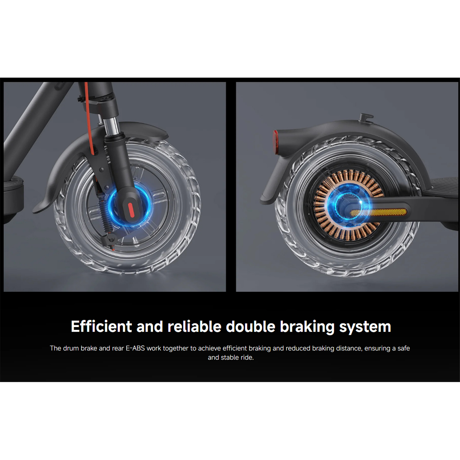 Xiaomi Electric Scooter Elite Max Speed 25km/h - Max Distance 45km - - Black Max Speed 25km/h - Max Distance 45km - 20% Max Incline - 10" Wide Tubeless Tires - Front Dual Spring Shock Absorbers - Auto Headlight - 400w Max Power