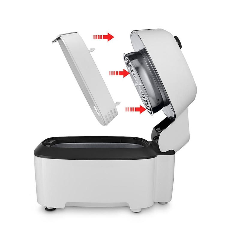 Buy the Delonghi IdealFry FH2133W Air fryer with Timer & SHS Double