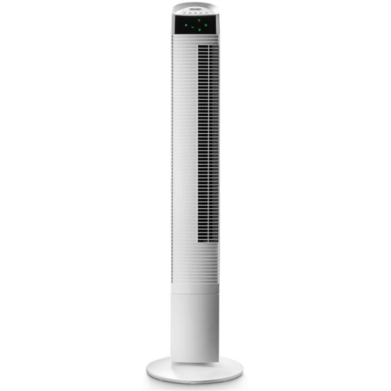 Buy the Delonghi DETF110WH Oscillating Tower Fan Remote Control With Timer & 3... ( DETF110WH