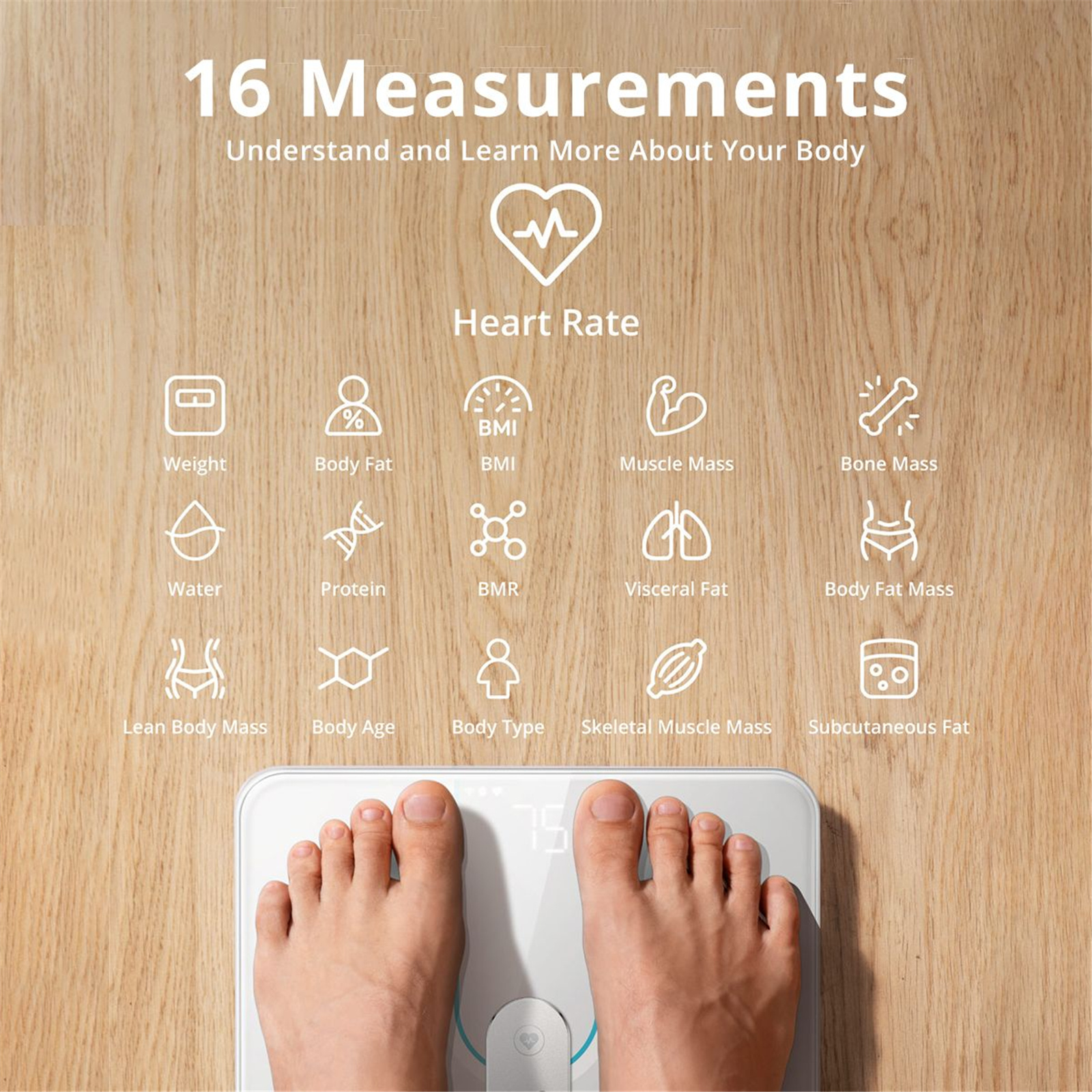 Eufy Smart Scale P2 Pro - White