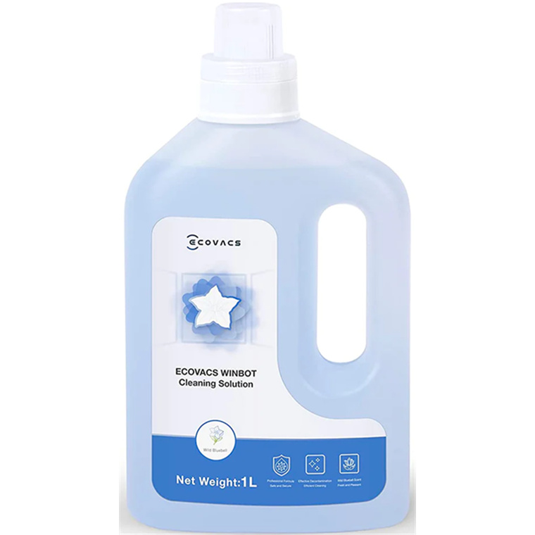 Buy the EcoVacs Winbot Cleanning Solution Liquid Capacity of 1L