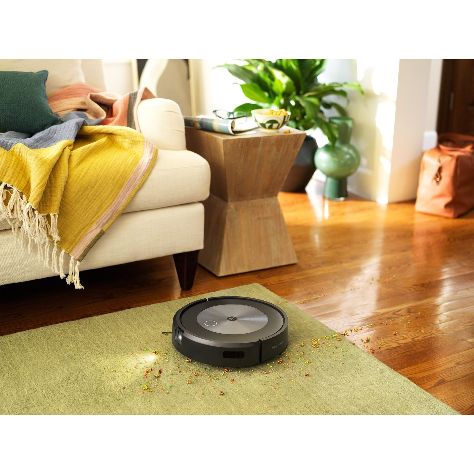 iRobot Roomba J7 Smart Robot Vacuum Cleaner Sweeping Only - PrecisionVision Navigation - WiFi Connected
