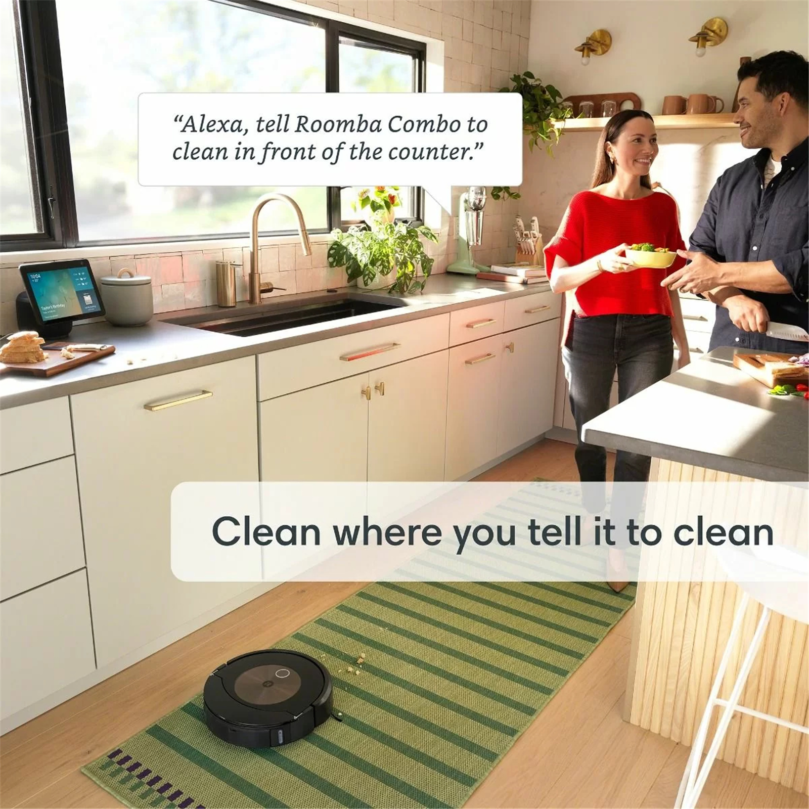 iRobot Roomba J9+ Vacuum & Mop Combo with Auto Fill Empty Dock WiFi Connected - Clean Base Automatic Dirt Disposal