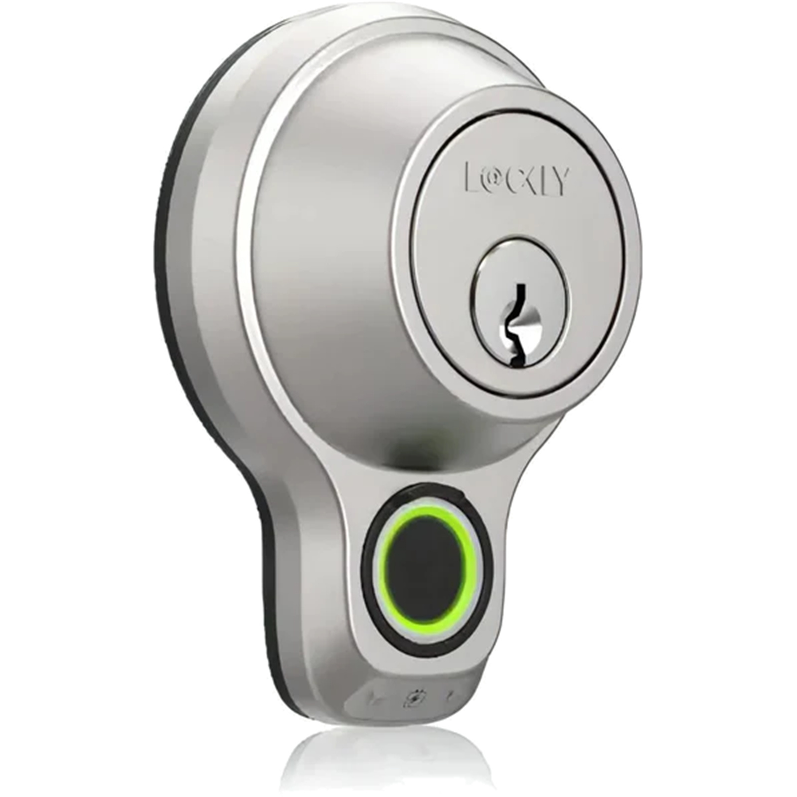Buy the Lockly Flex Touch Smart Lock, Deadbolt, Fingerprint, Satin