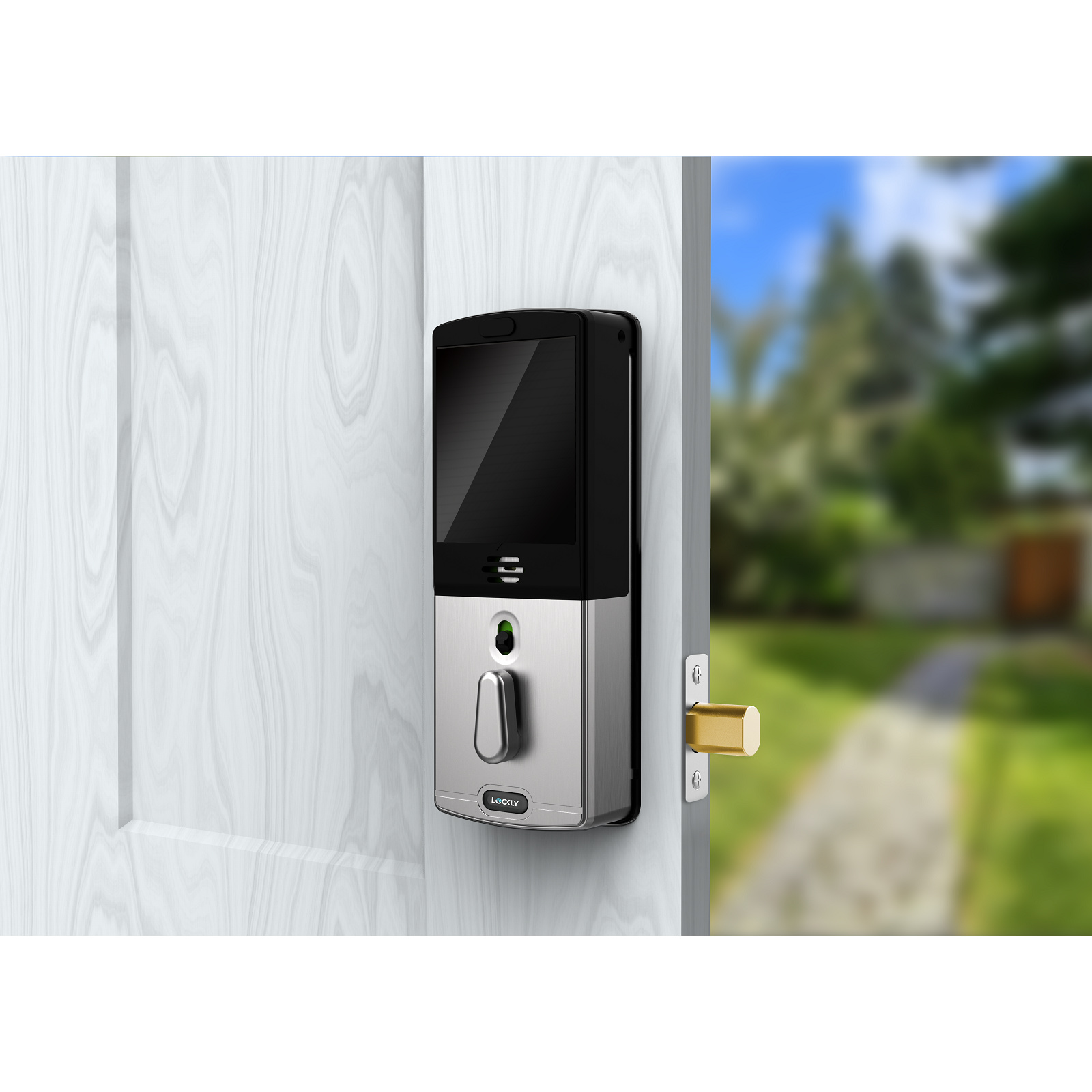 Buy the Lockly Vision Elite PGD798NVSN Deadbolt Smart Lock with Video