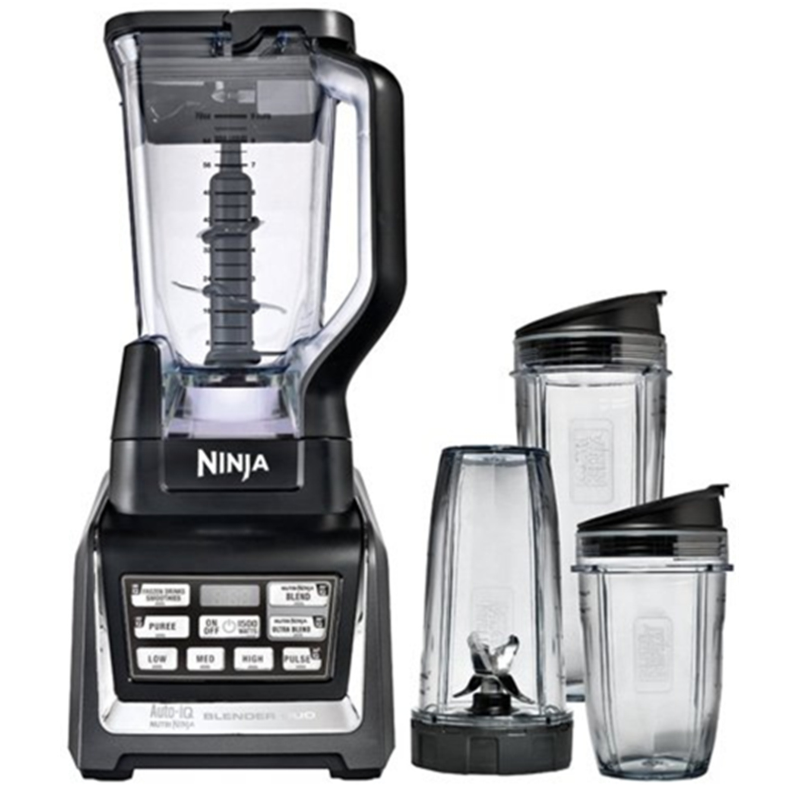 Buy the Ninja BL642ANZ Blender Duo With AutoIQ 1500W Wattage, ( BL642