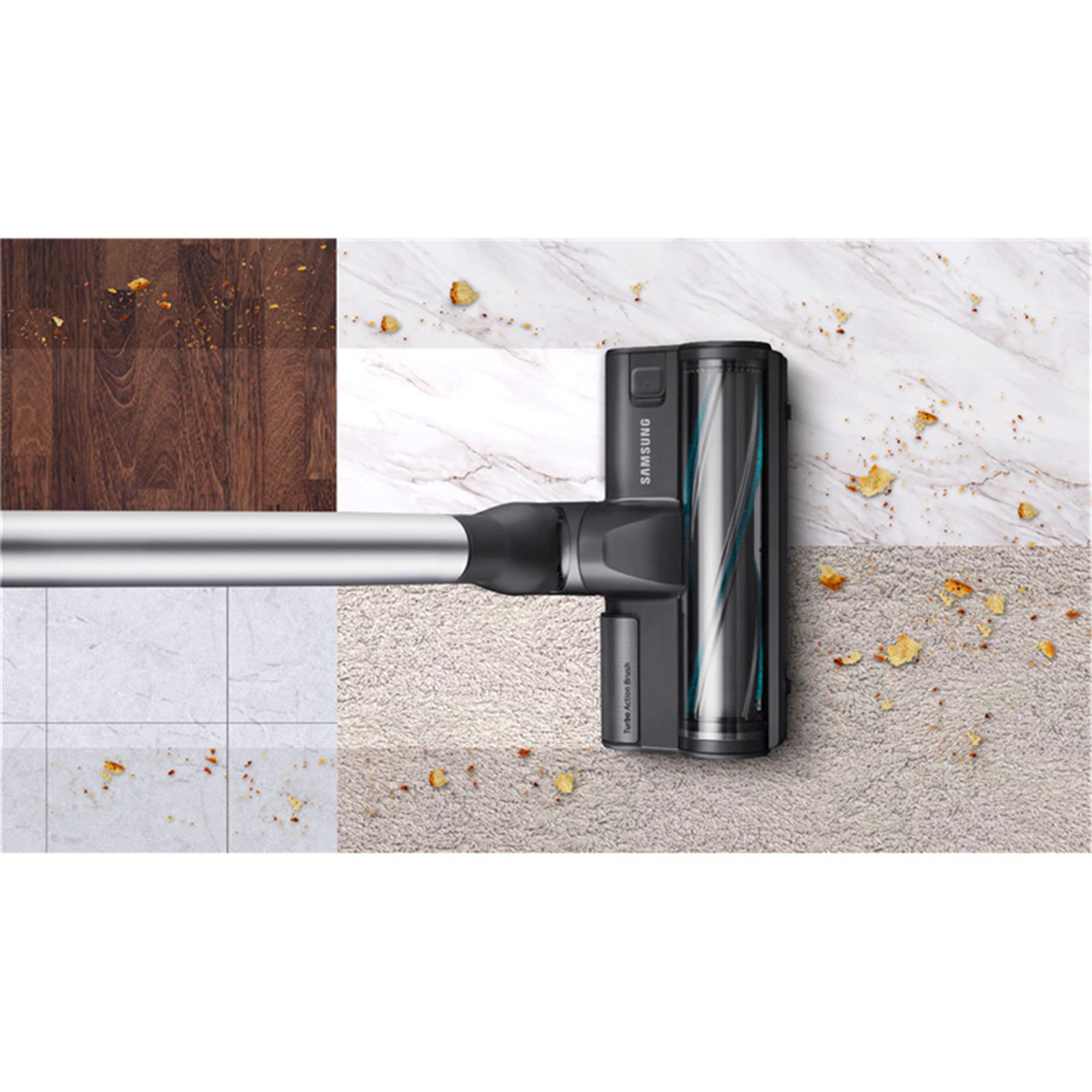 Buy the Samsung Jet 90 Pet Cordless Stick Vacuum 200AW Power Suction, 2