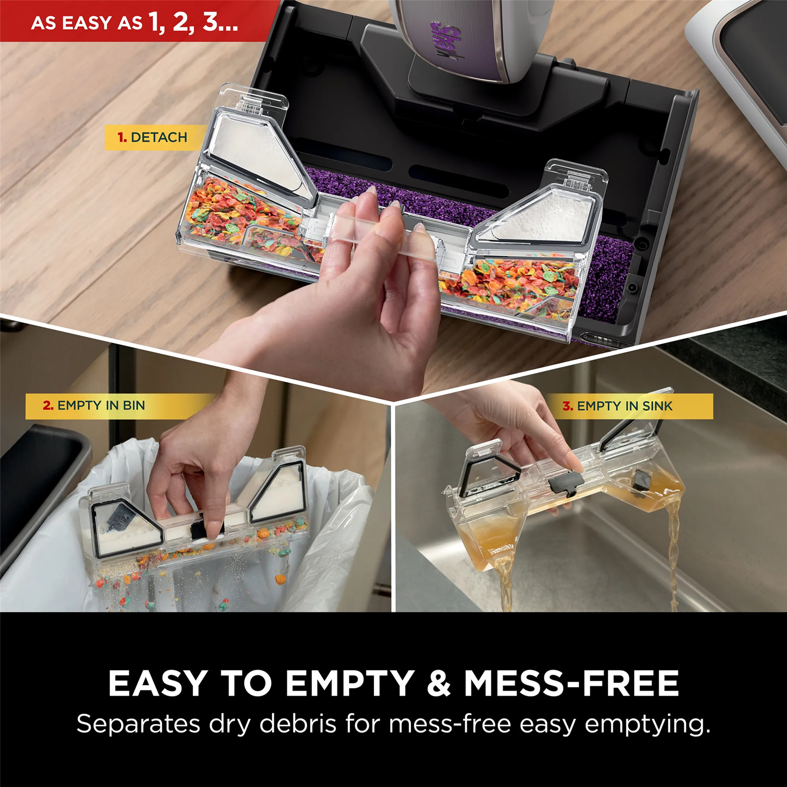 Shark SD200ANZ Steam Pickup 3-in-1 Steam Mop