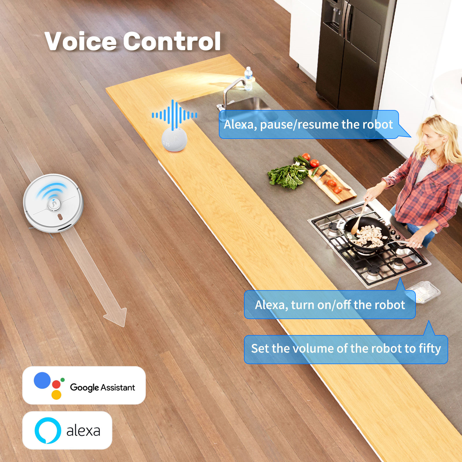 Verefa L20M Plus 11-in-1 Robot Wet & Dry Vacuum Cleaner Pet Grooming Kits Self Empty Dustbin App & Voice Control - 2.4G Hz - Bluetooth Connect - 360 Lidar Navigation - 2-in-1 Dual Purpose Dustbin - 3L Dust Bag - 2600mAh -3000 Pa Pet Model S