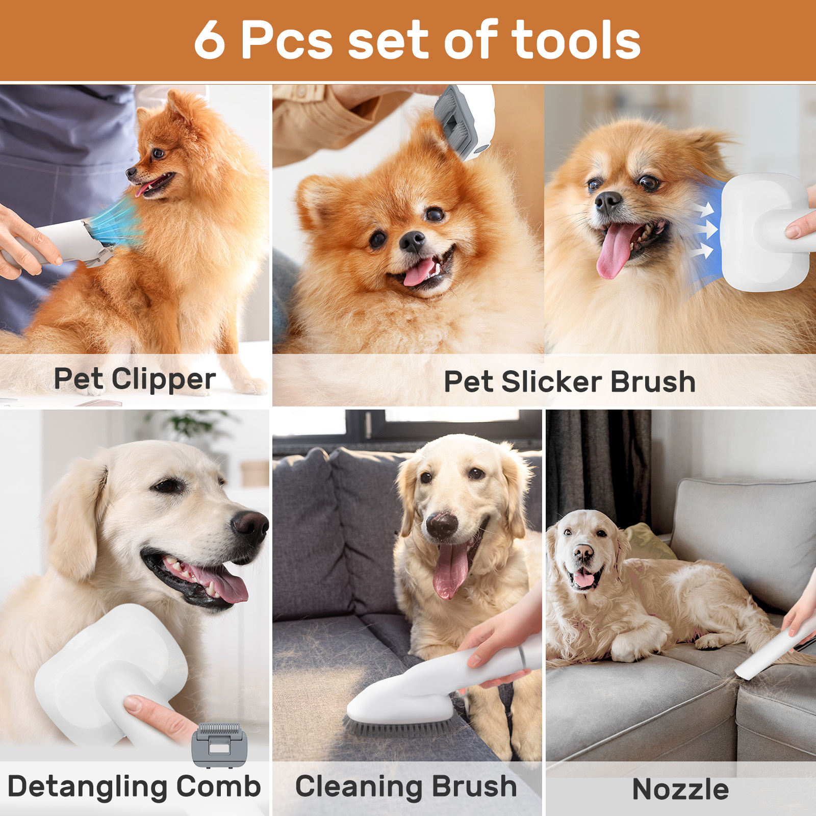 Verefa L20M Plus 11-in-1 Robot Wet & Dry Vacuum Cleaner Pet Grooming Kits Self Empty Dustbin App & Voice Control - 2.4G Hz - Bluetooth Connect - 360 Lidar Navigation - 2-in-1 Dual Purpose Dustbin - 3L Dust Bag - 2600mAh -3000 Pa Pet Model S