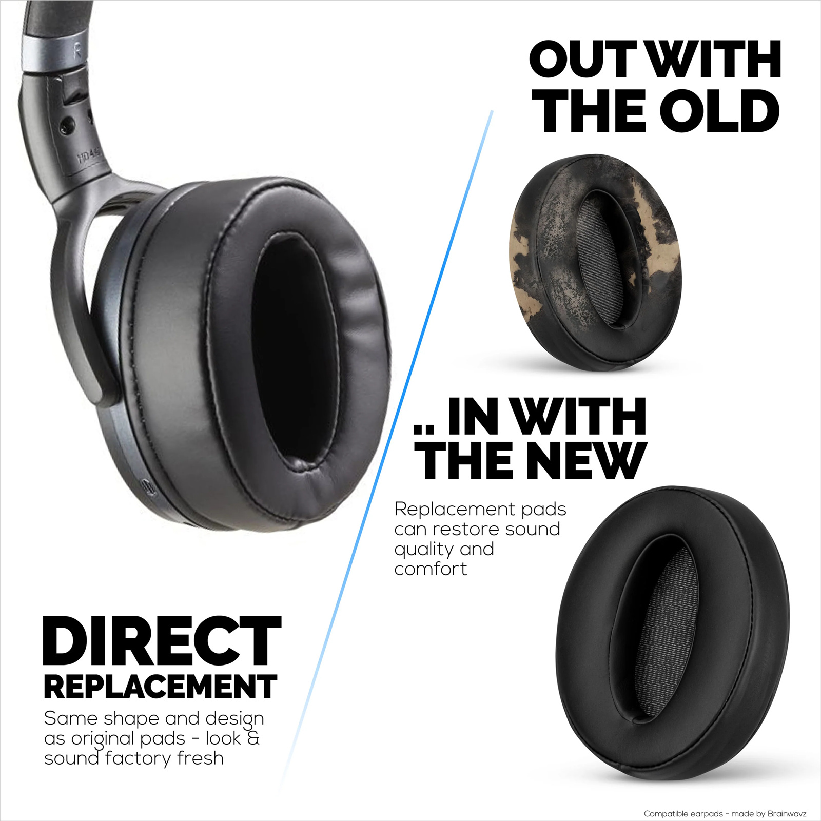 Ear Cushions 450 Btnc Hd Btnc Sennheiser Hd 450 Replacement Ear